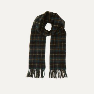 Campbell Tartan Lambswool Washed Check Scarf
