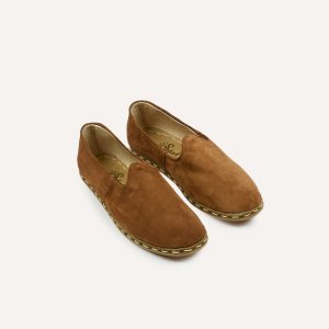 Sabah Como Brown Suede Shoes