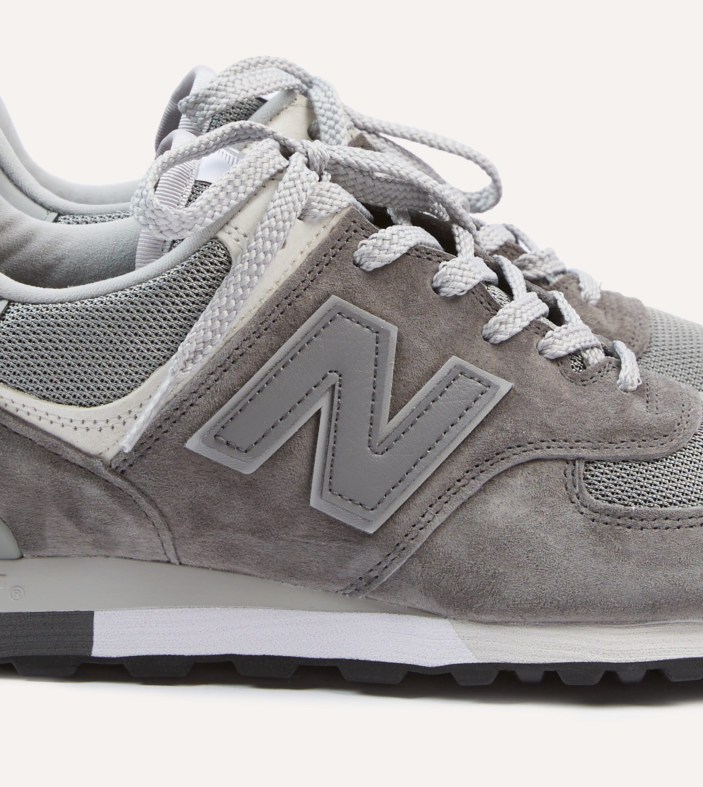 New Balance Dark Gull Grey MADE in UK 576 Trainers - Image 3