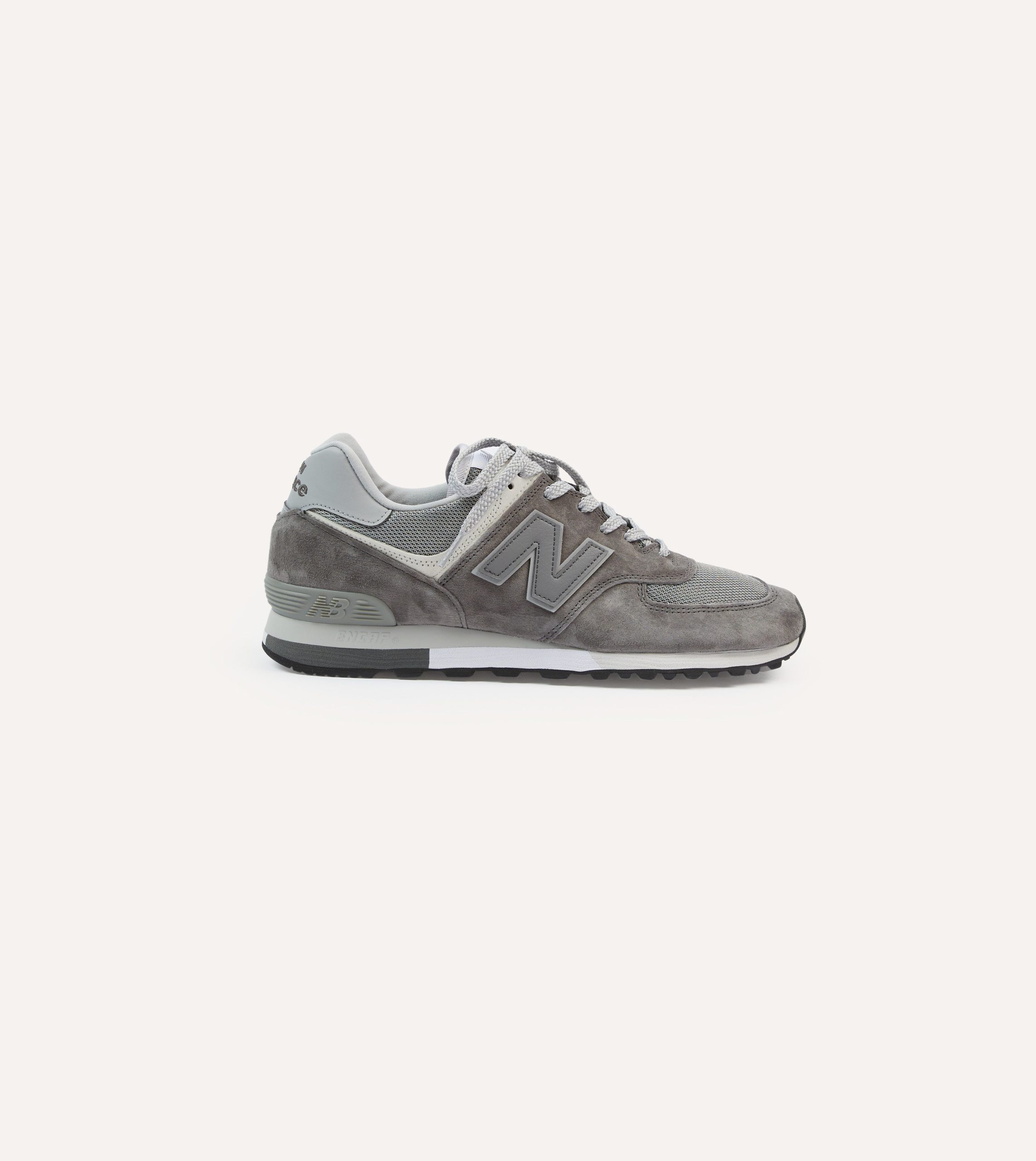 New Balance Dark Gull Grey MADE in UK 576 Trainers - Image 6