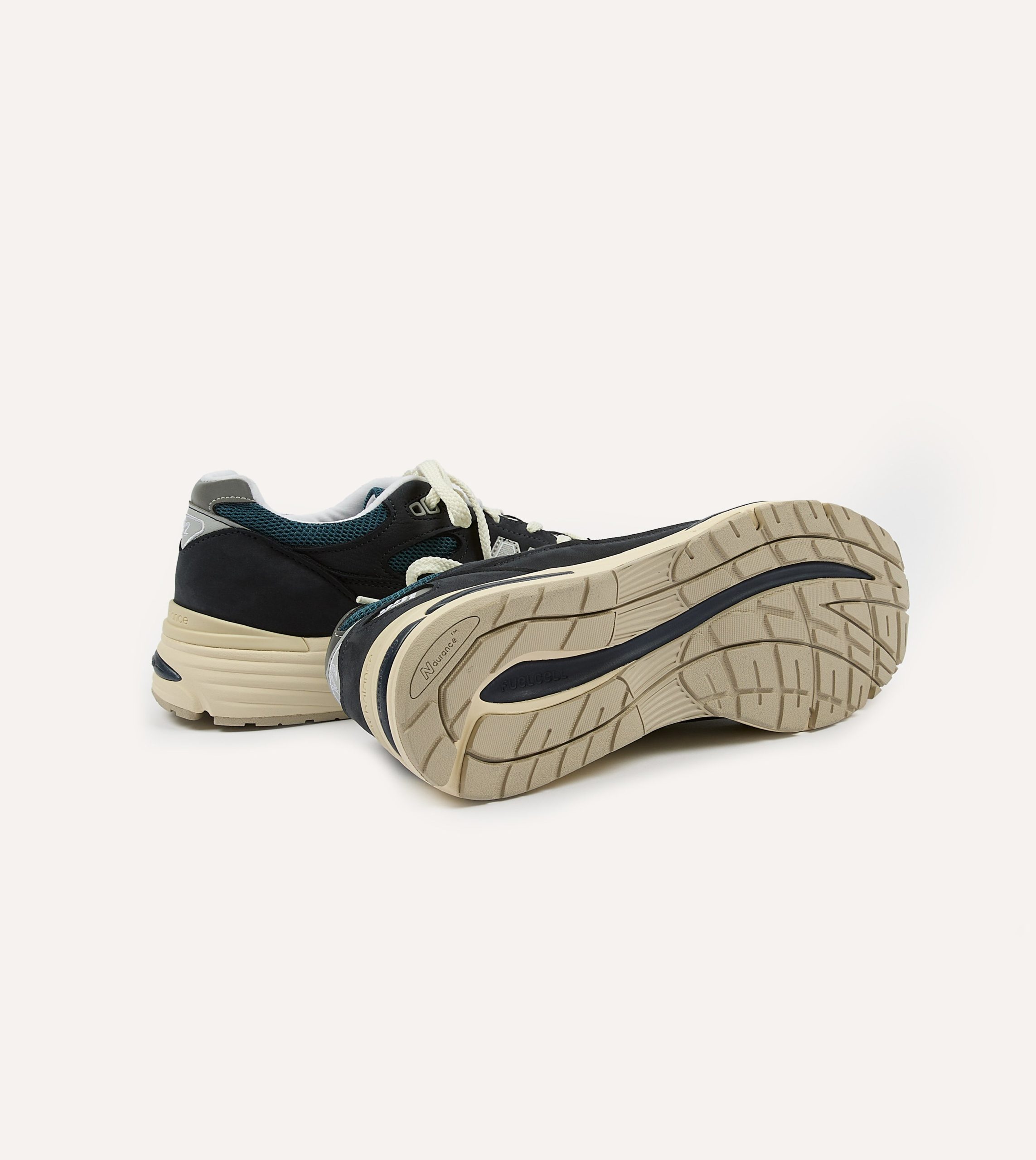 New Balance Navy 'Vintage Sport' Made in UK 991v2 Trainers - Image 2