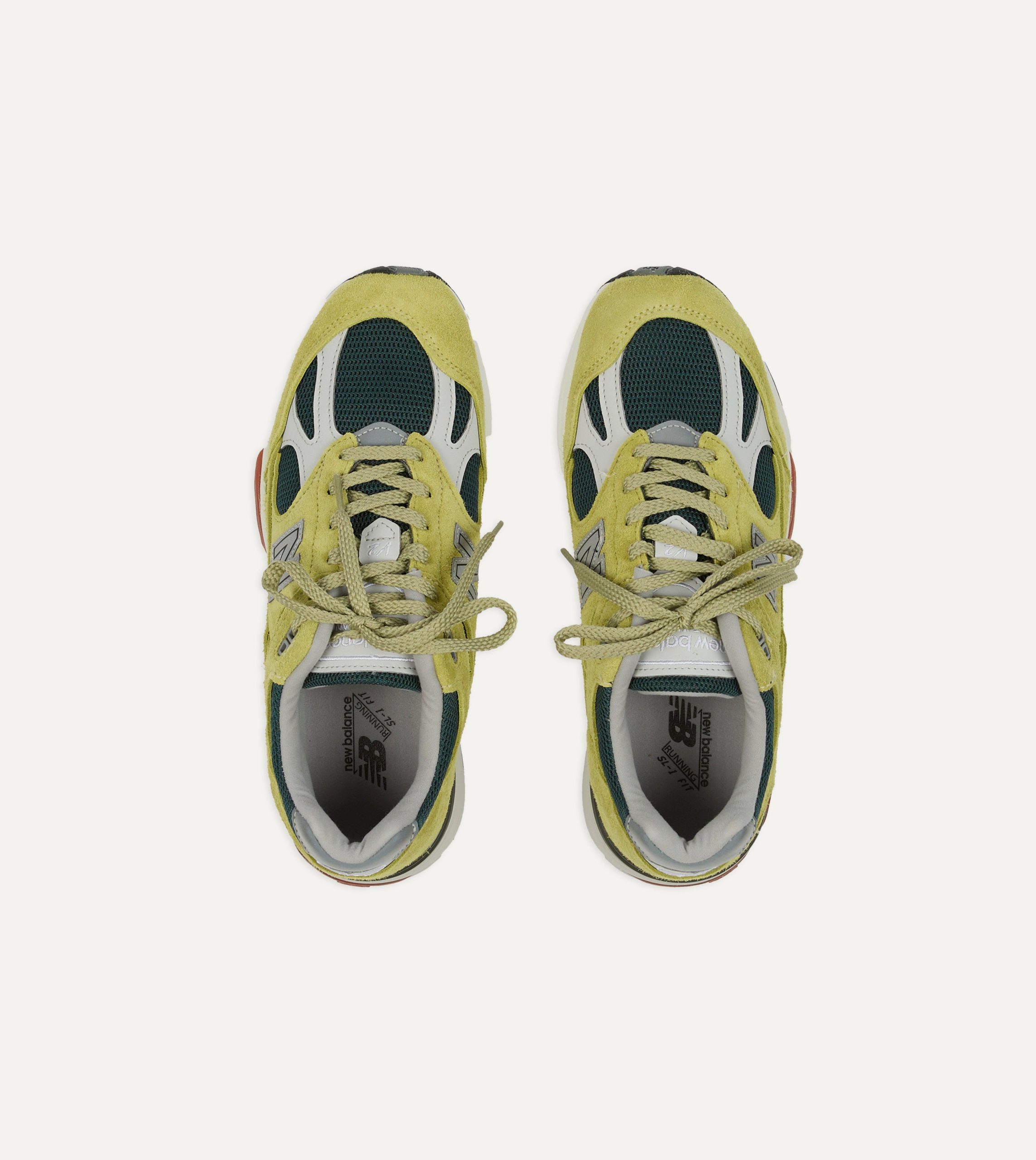 New Balance 'Grape Sorbet' Beechnut Made in UK 991v2 Trainers - Image 4