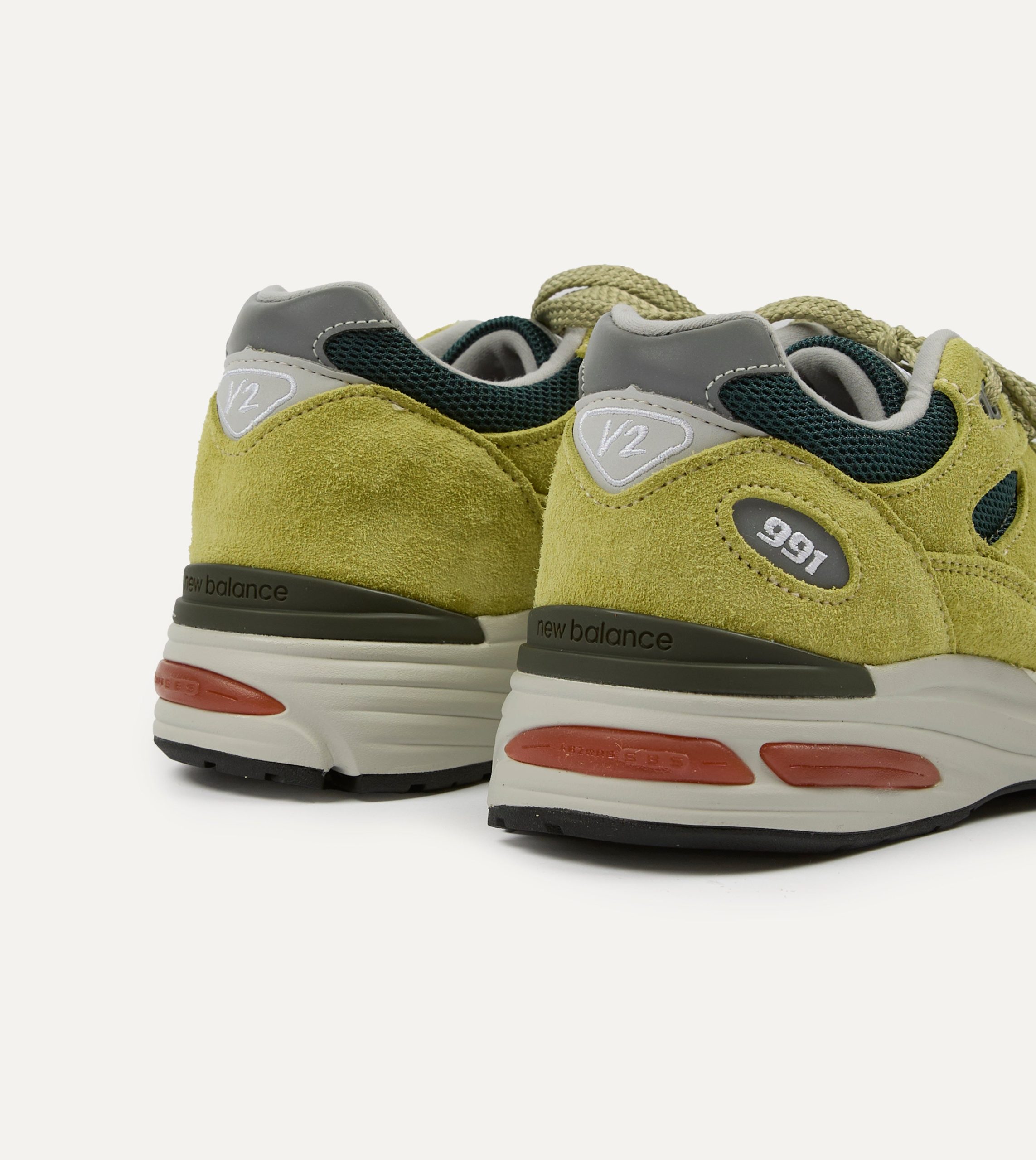 New Balance 'Grape Sorbet' Beechnut Made in UK 991v2 Trainers - Image 5