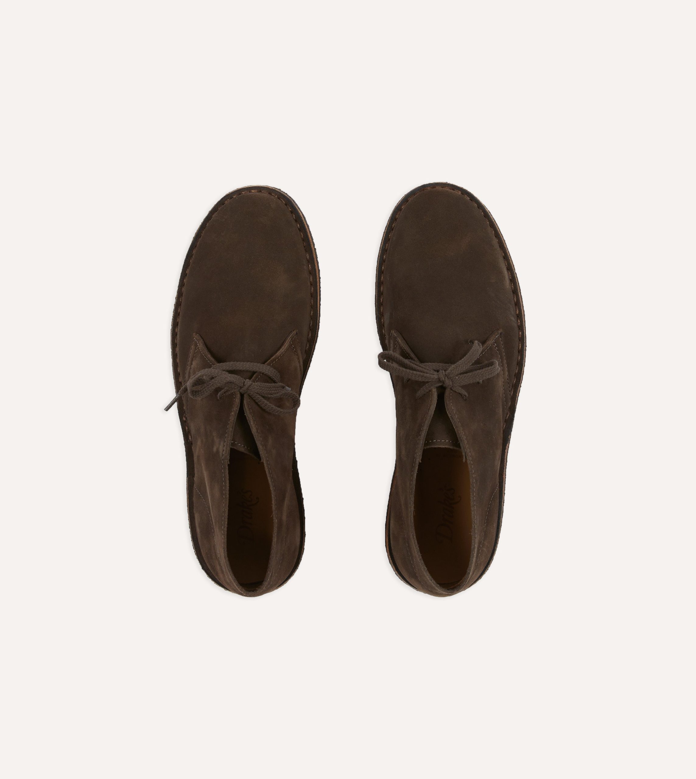 Clifford Desert Boot Dark Brown Suede - Image 4