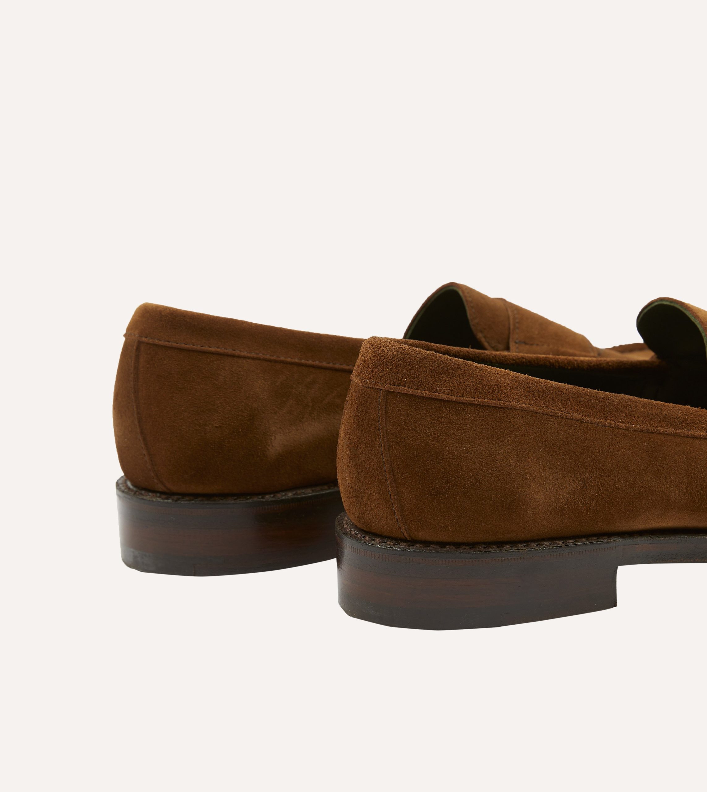 Snuff Suede Charles Goodyear Welted Penny Loafer - Image 5