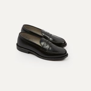 Alden Black Cordovan Handsewn Leisure Loafer