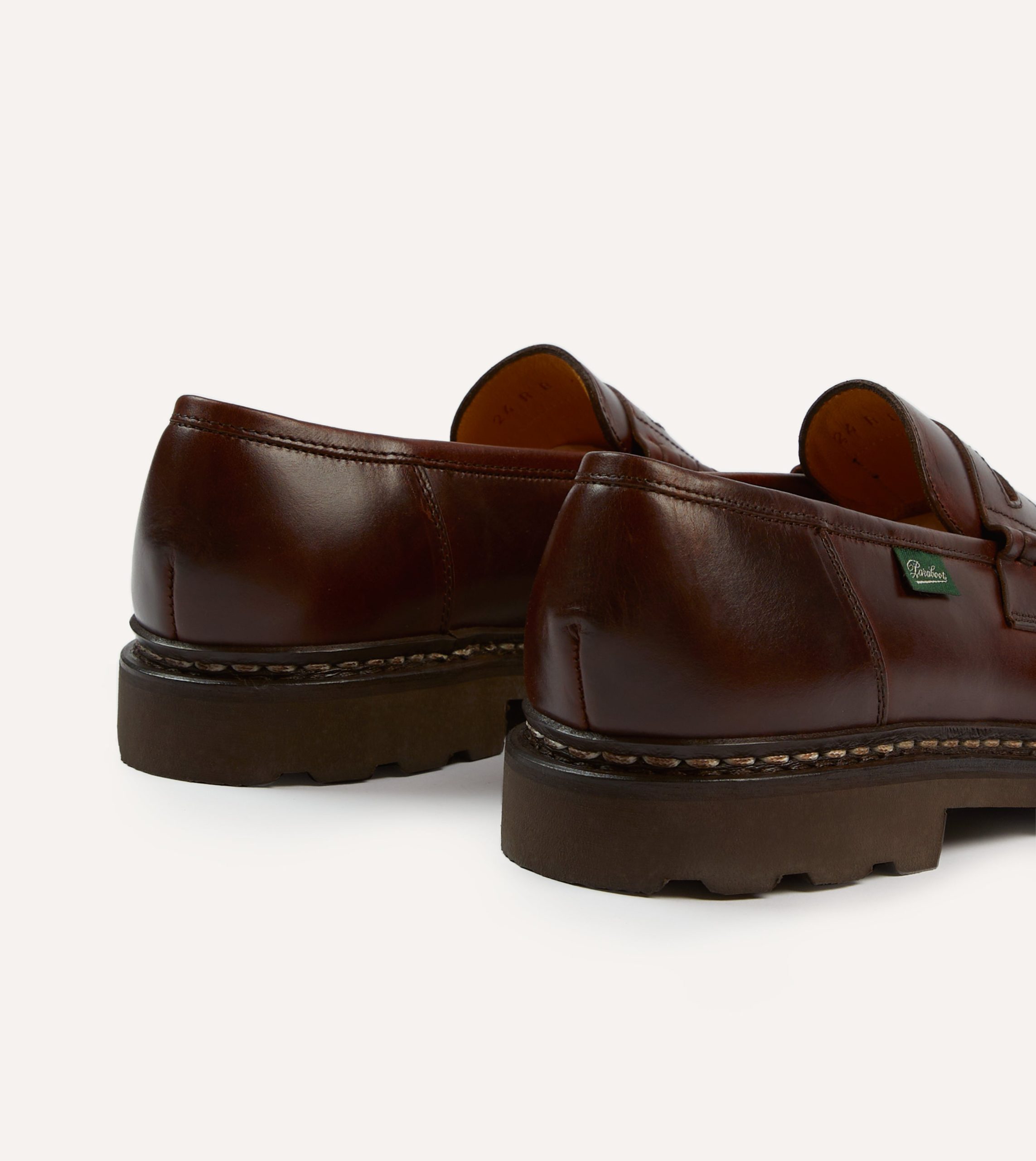 Paraboot Reims ??corce Leather Loafer - Image 5