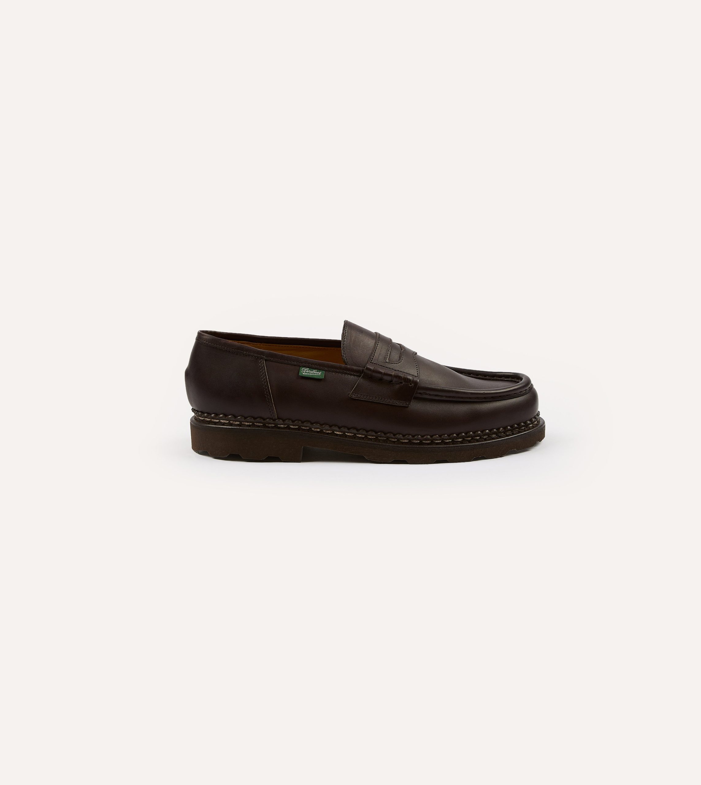 Paraboot Reims Brown Leather Loafer - Image 6
