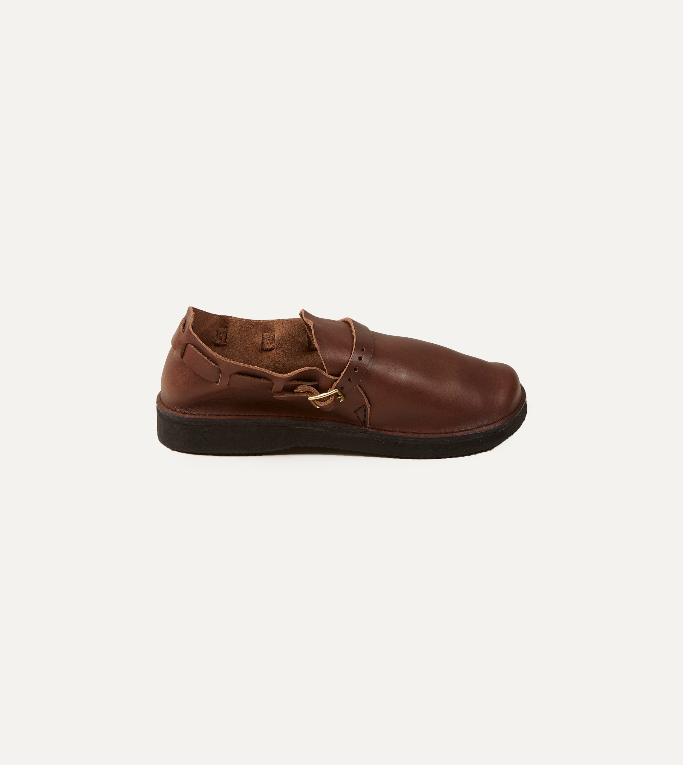 Aurora Shoe Co. Middle English Brown Full Grain Leather Shoe - Image 6