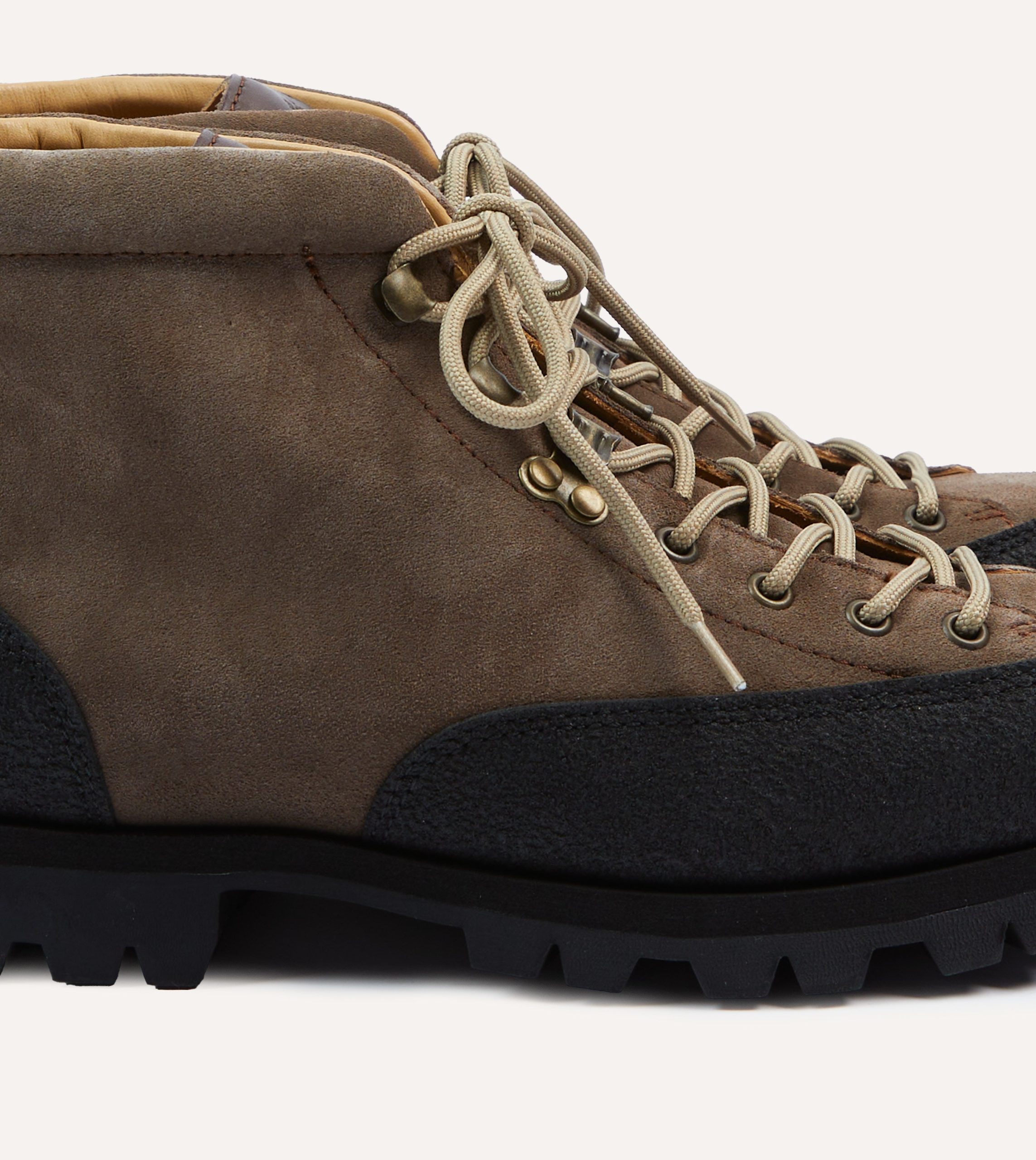 Paraboot Yosemite Brown Suede Hiking Boots - Image 3