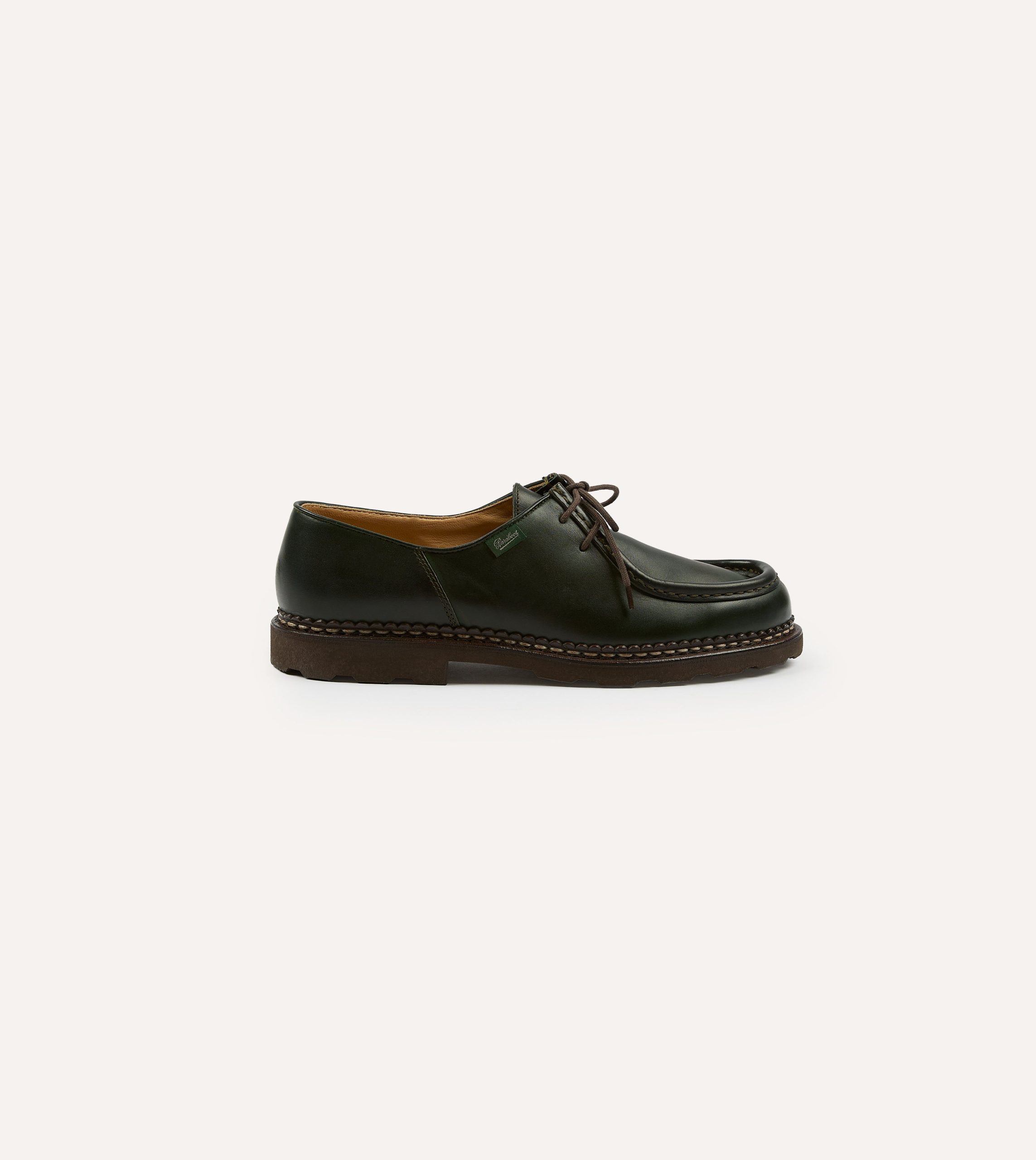 Paraboot Michael Vert Leather Derby Shoe - Image 6