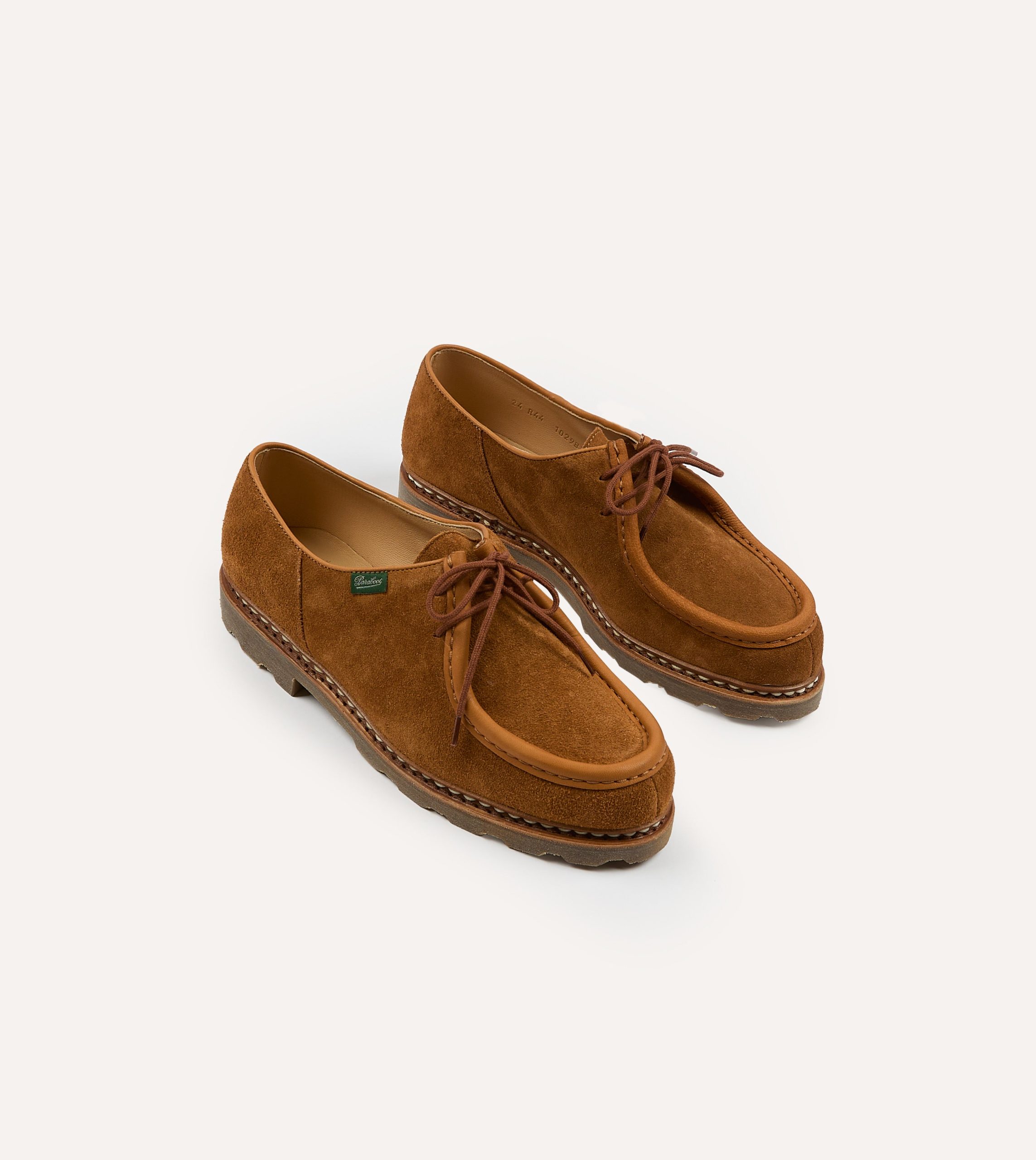 Paraboot Michael Whiskey Suede Derby Shoe