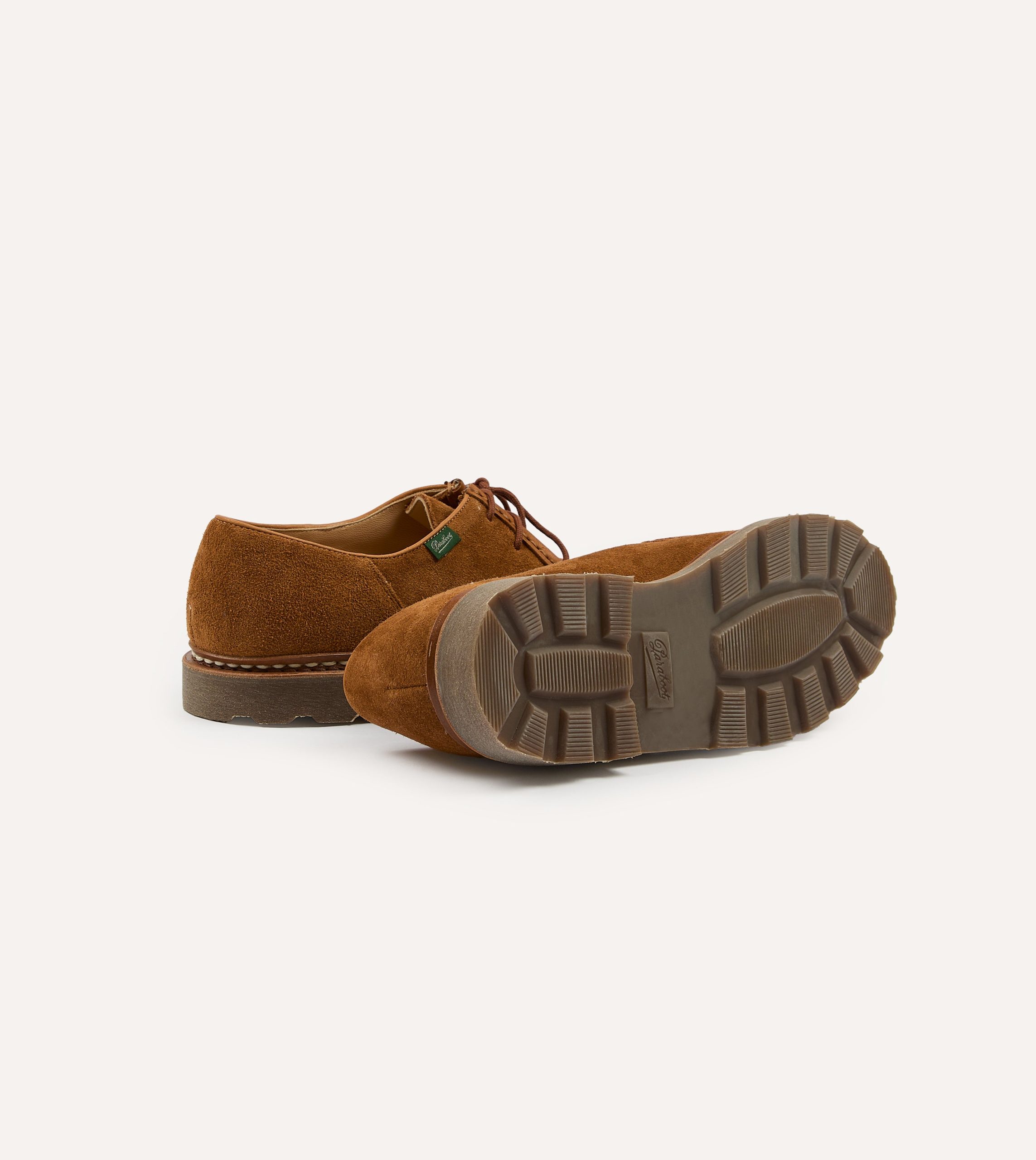 Paraboot Michael Whiskey Suede Derby Shoe - Image 2