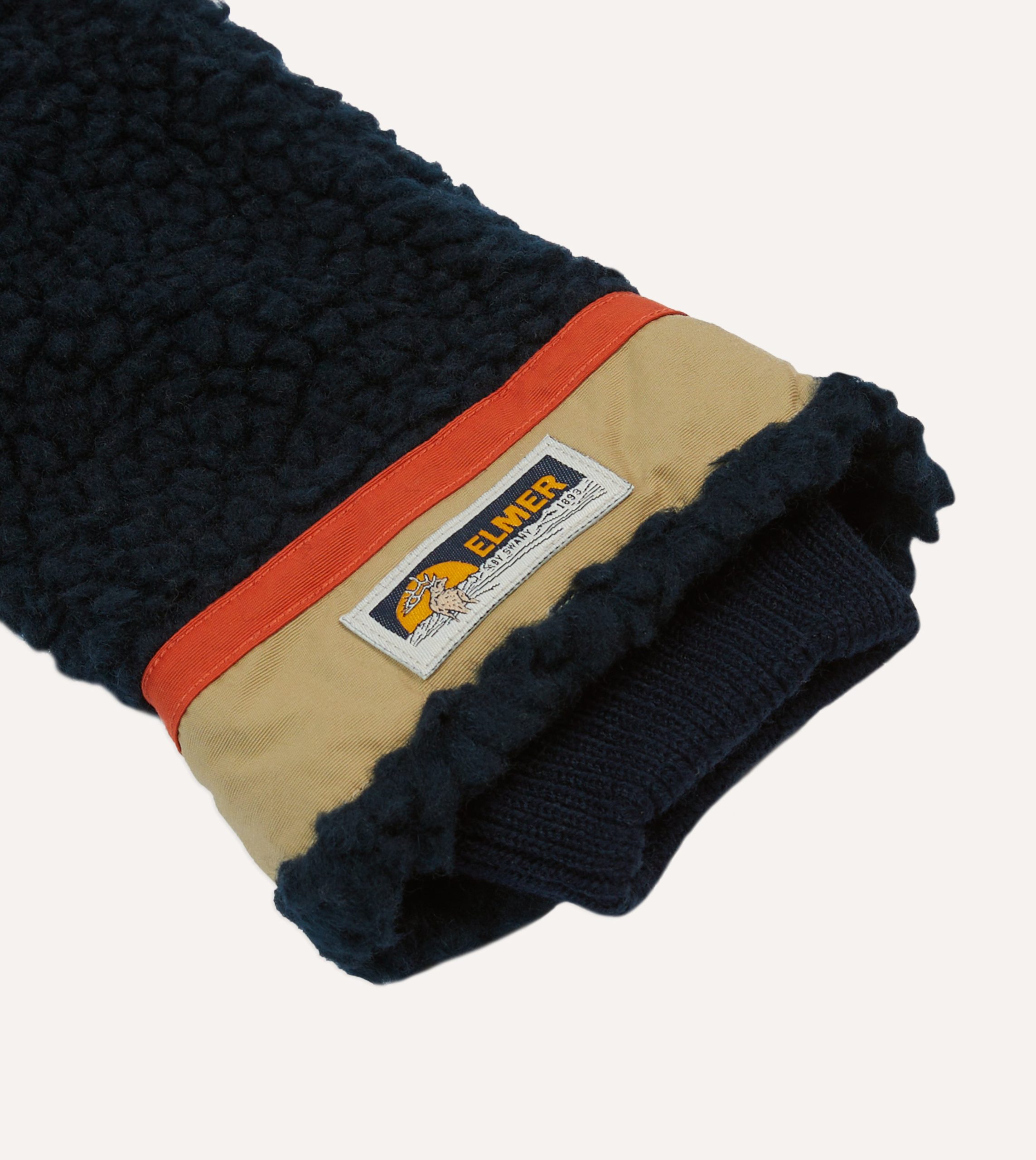 Elmer Navy Teddy Mitten - Image 2