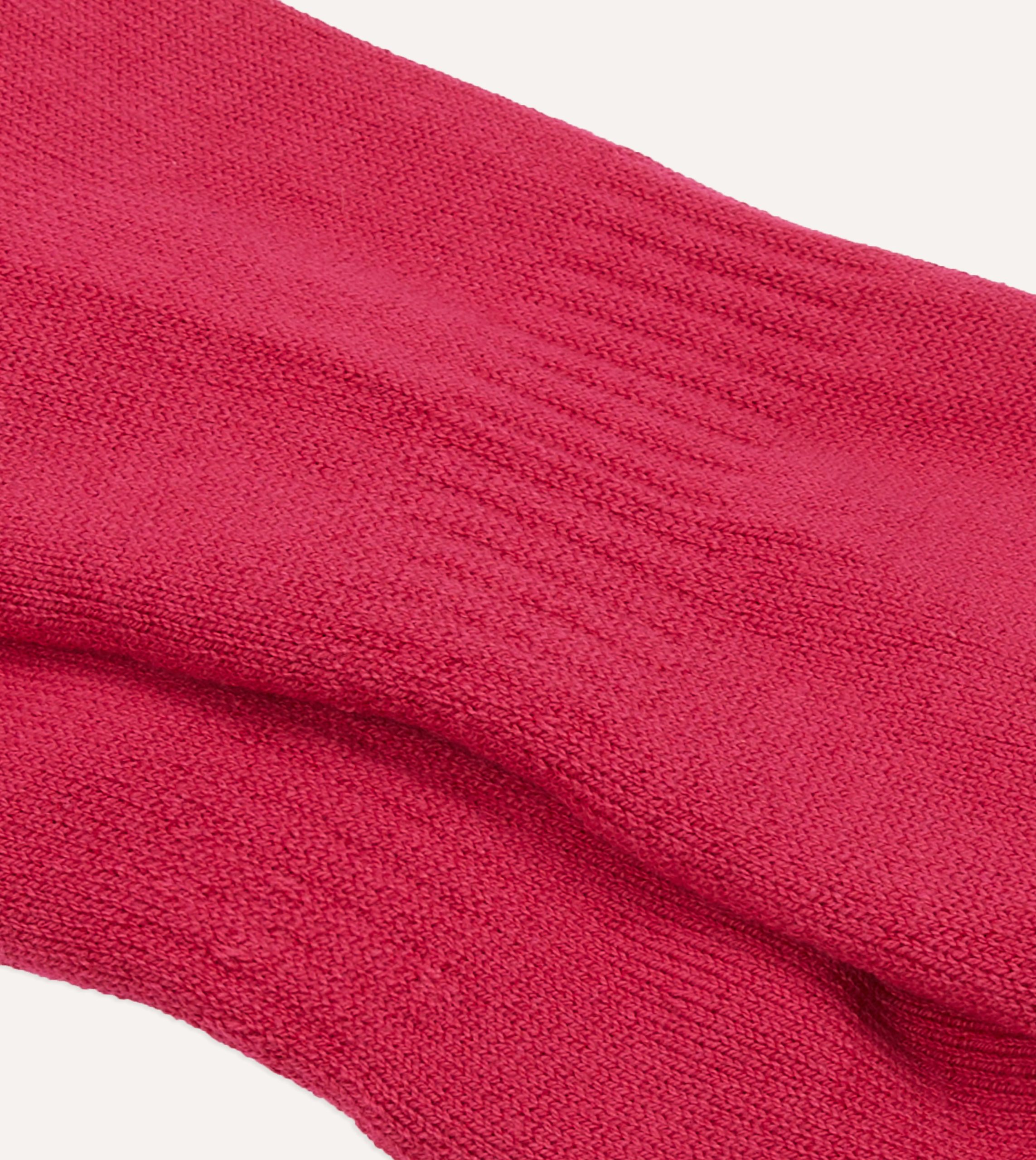 Pink Cotton Sports Socks - Image 2