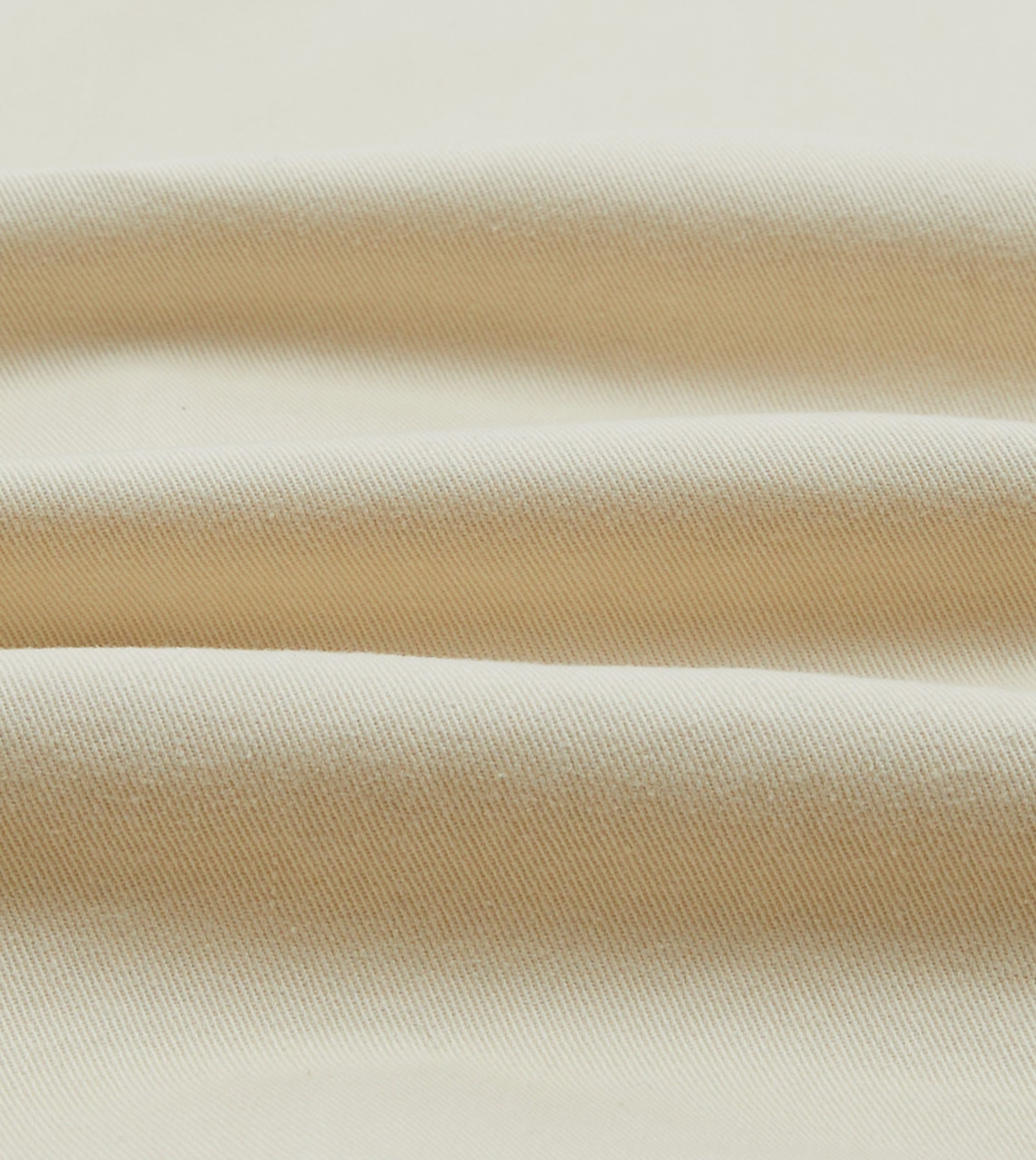 Ecru Cotton Double-Breasted Chore Coat - Image 2