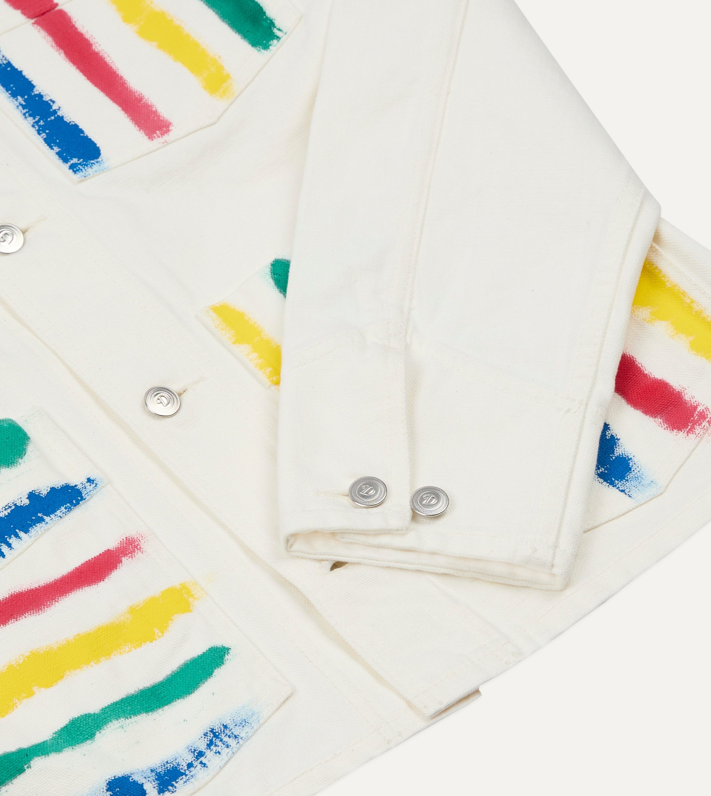 Michael McGregor for Drake's Hand-Painted Work Jacket - Image 4