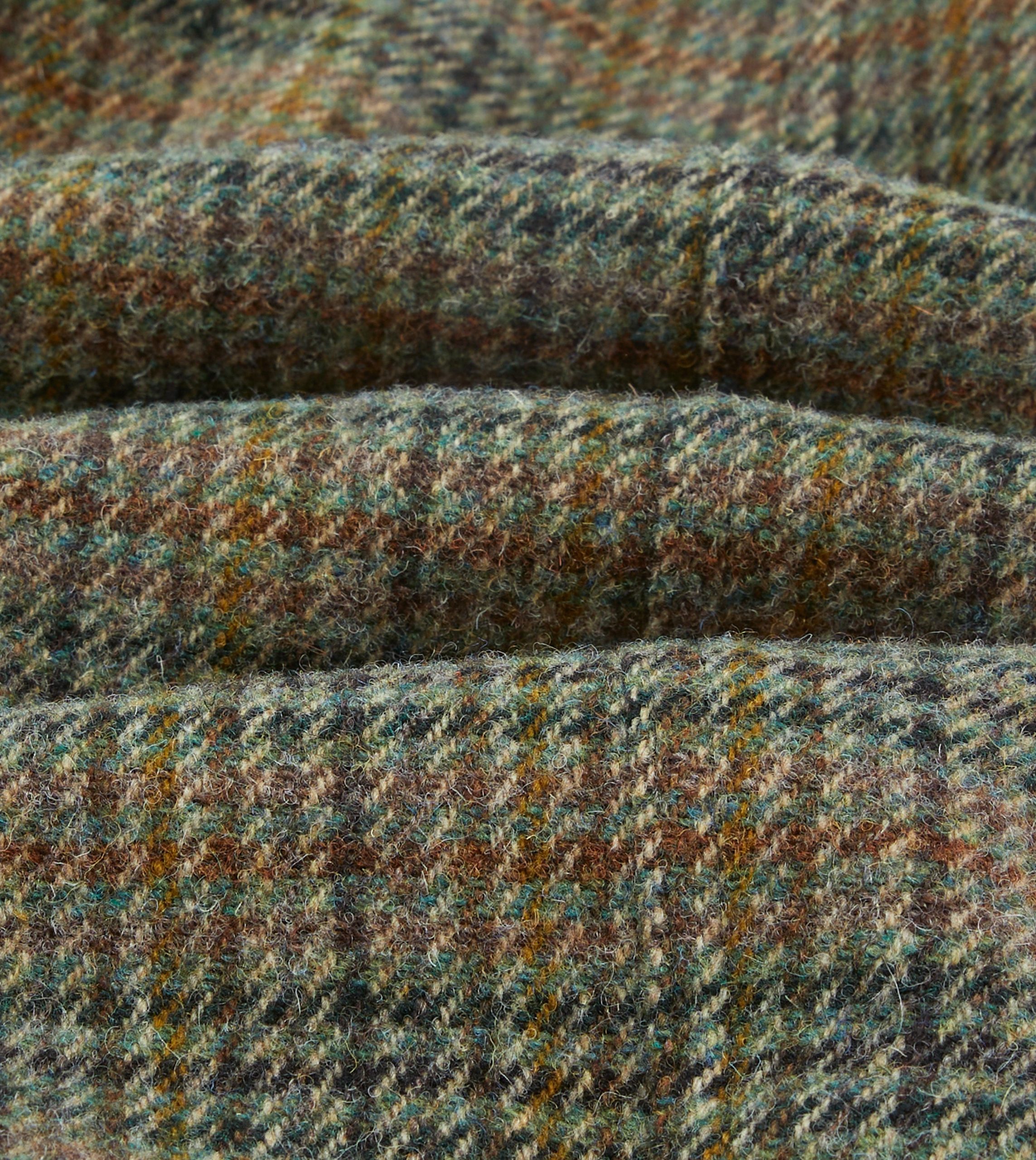 Green Check Tweed Donkey Jacket - Image 2