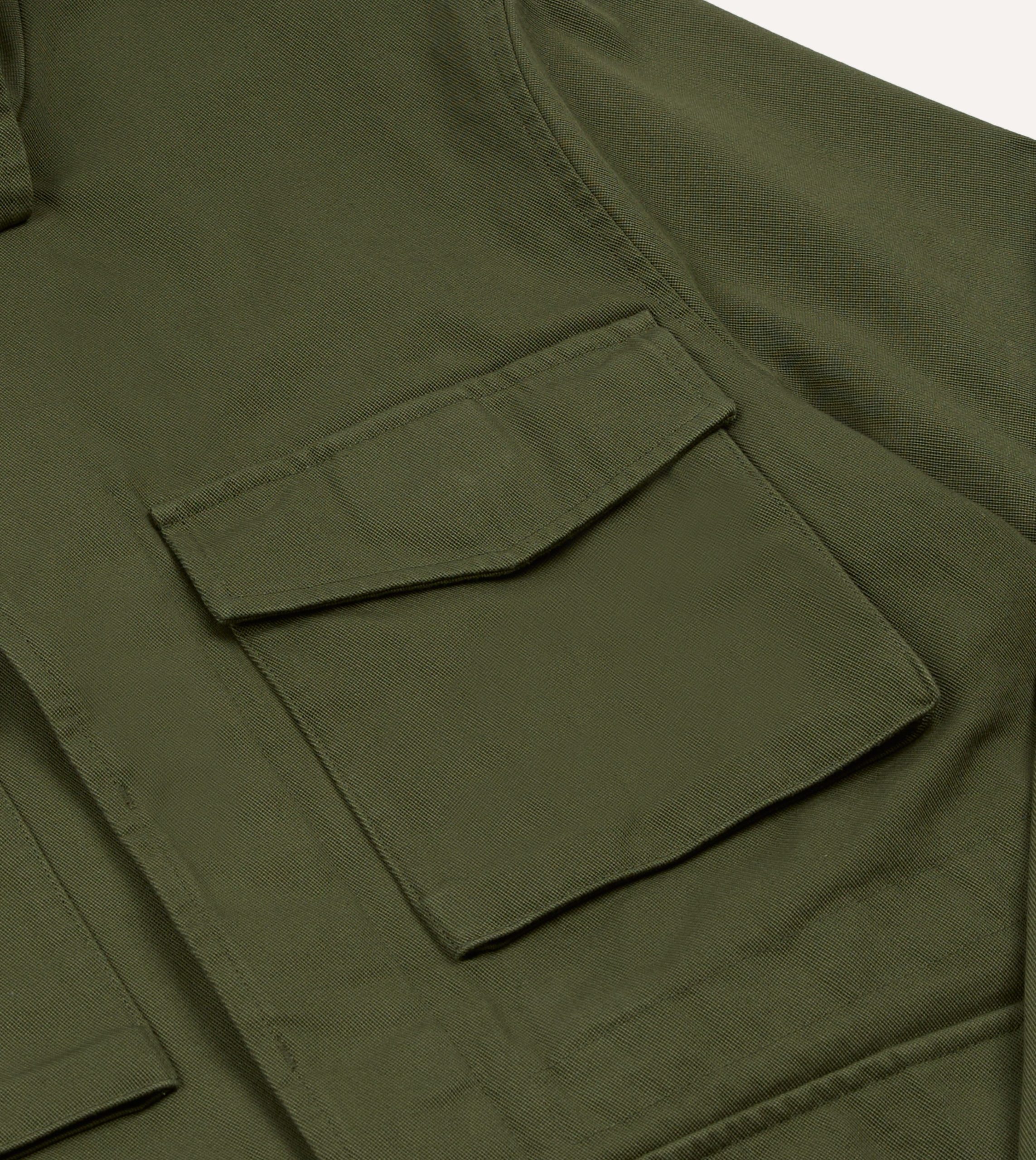 Olive Cotton D-43 Field Jacket - Image 5