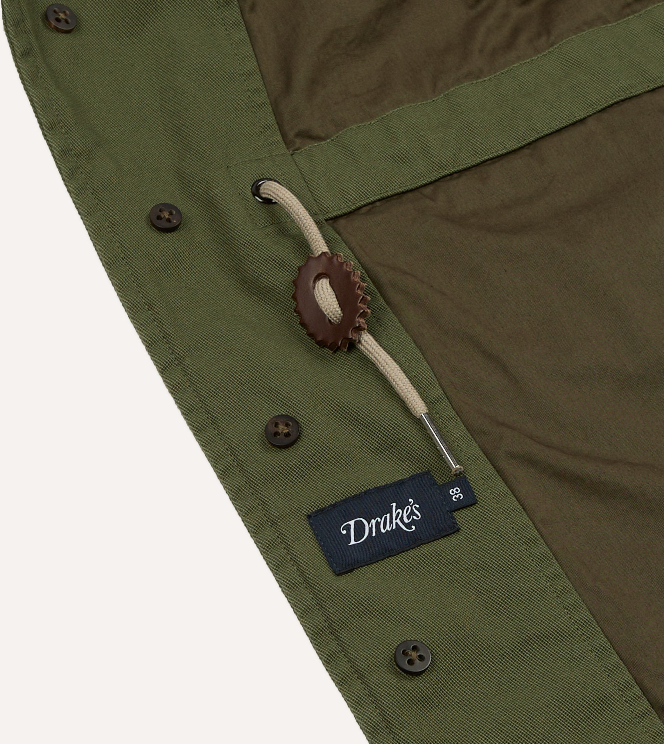Olive Cotton D-43 Field Jacket - Image 8