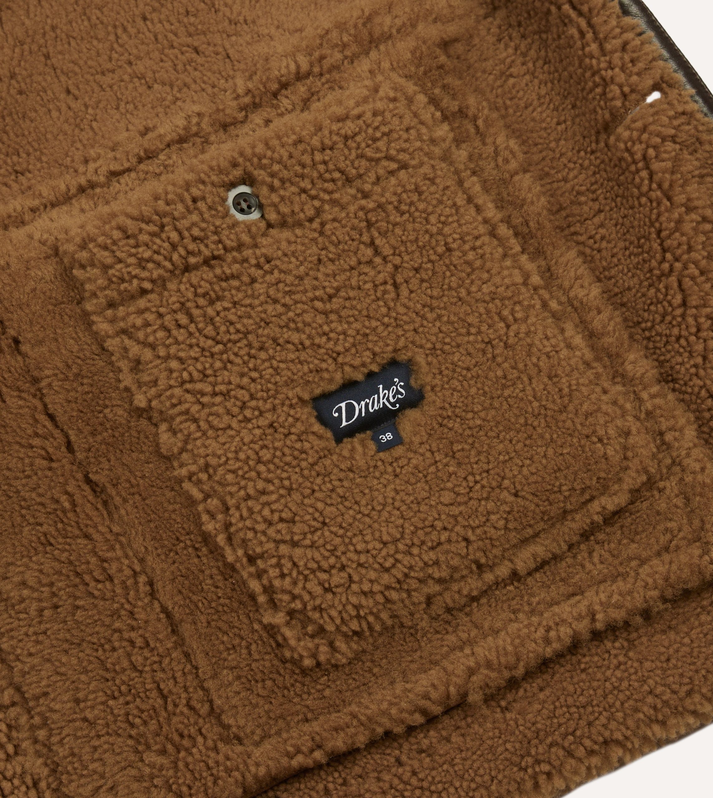 Shearling Car Coat - Image 8