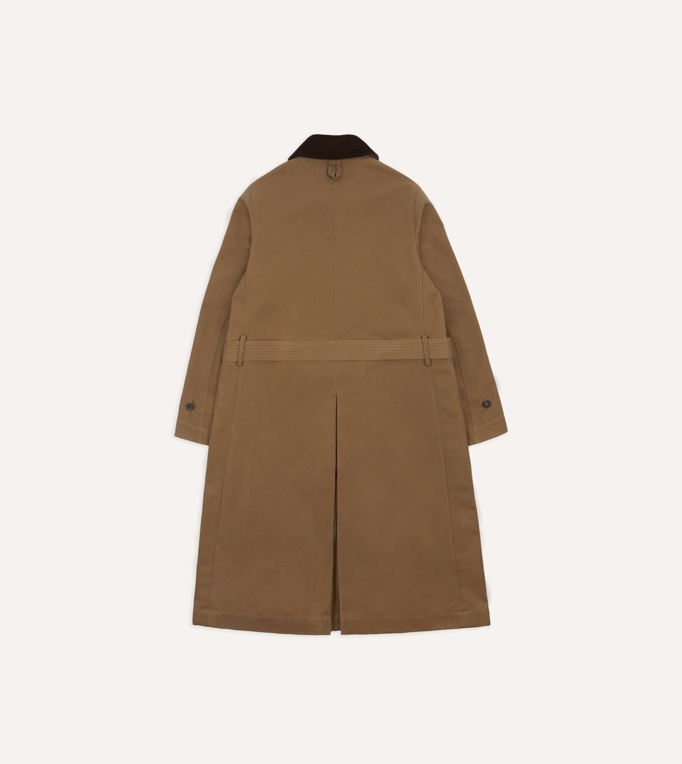 Drake's for Permanent Style Tan Rider's Raincoat - Image 11
