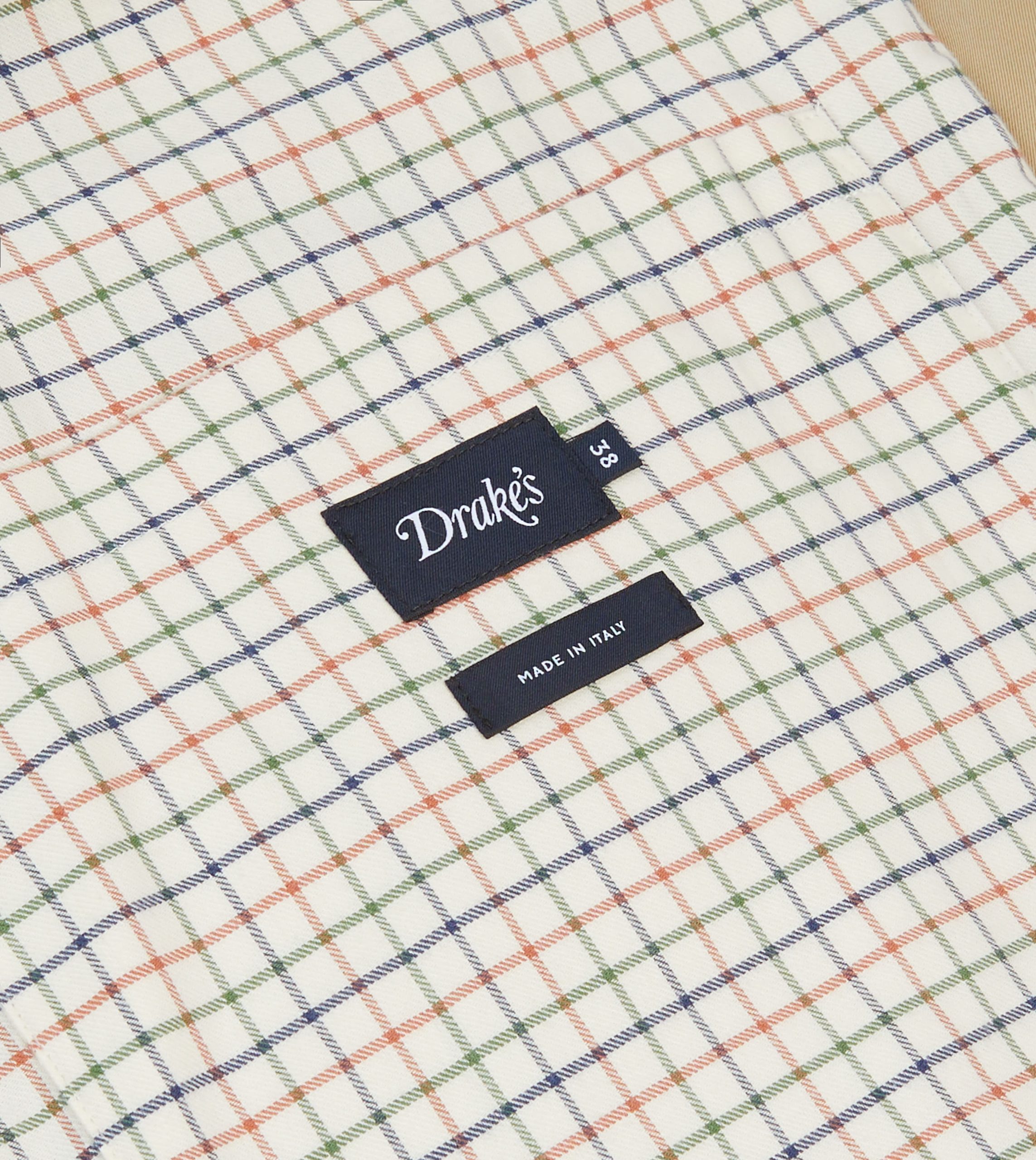 Drake's for Permanent Style Beige Rider's Raincoat - Image 10