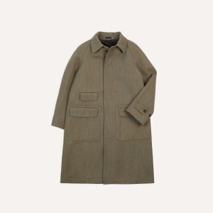 Lovat Keeper's Tweed Raglan Coat