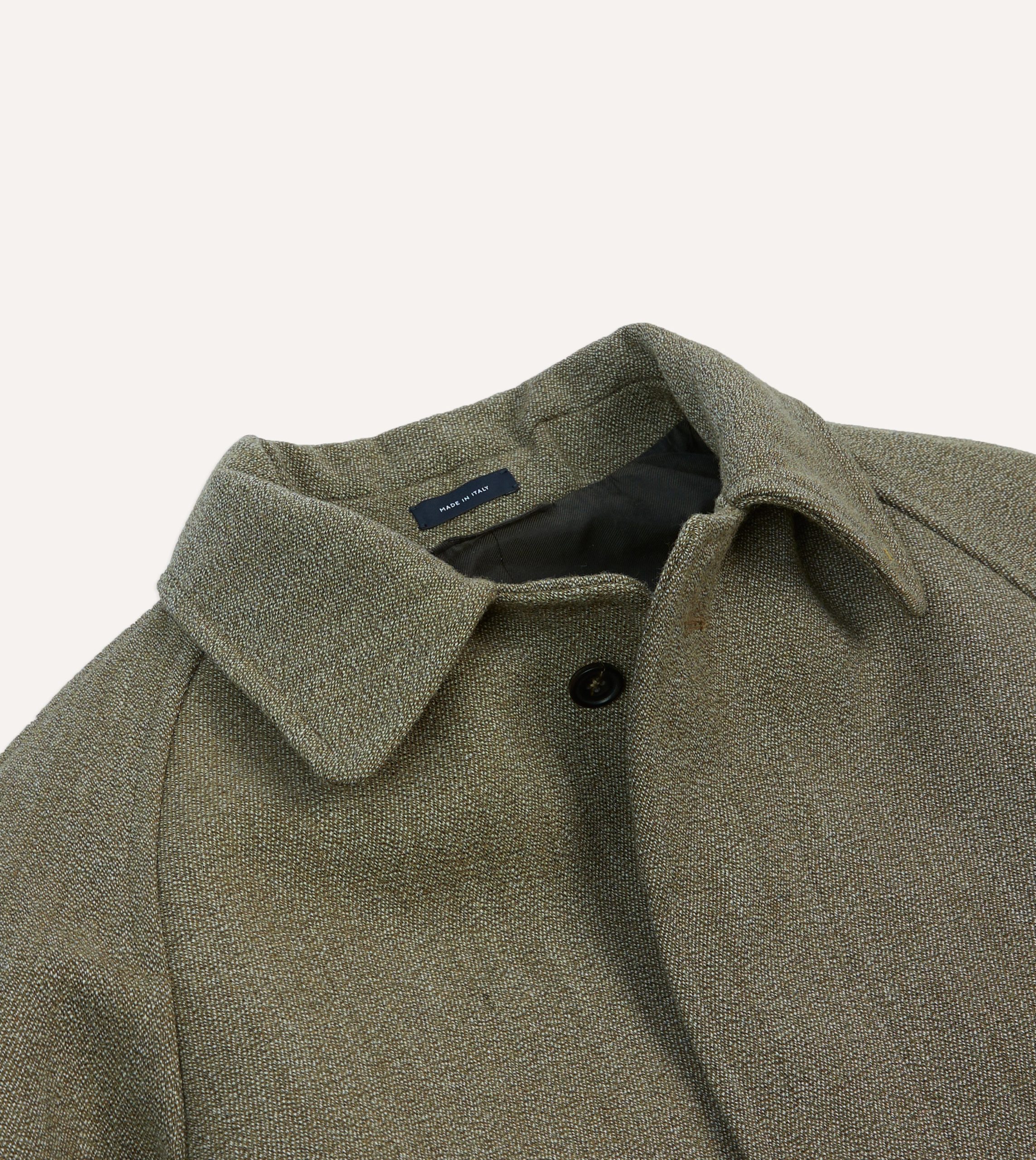Lovat Keeper's Tweed Raglan Coat - Image 3