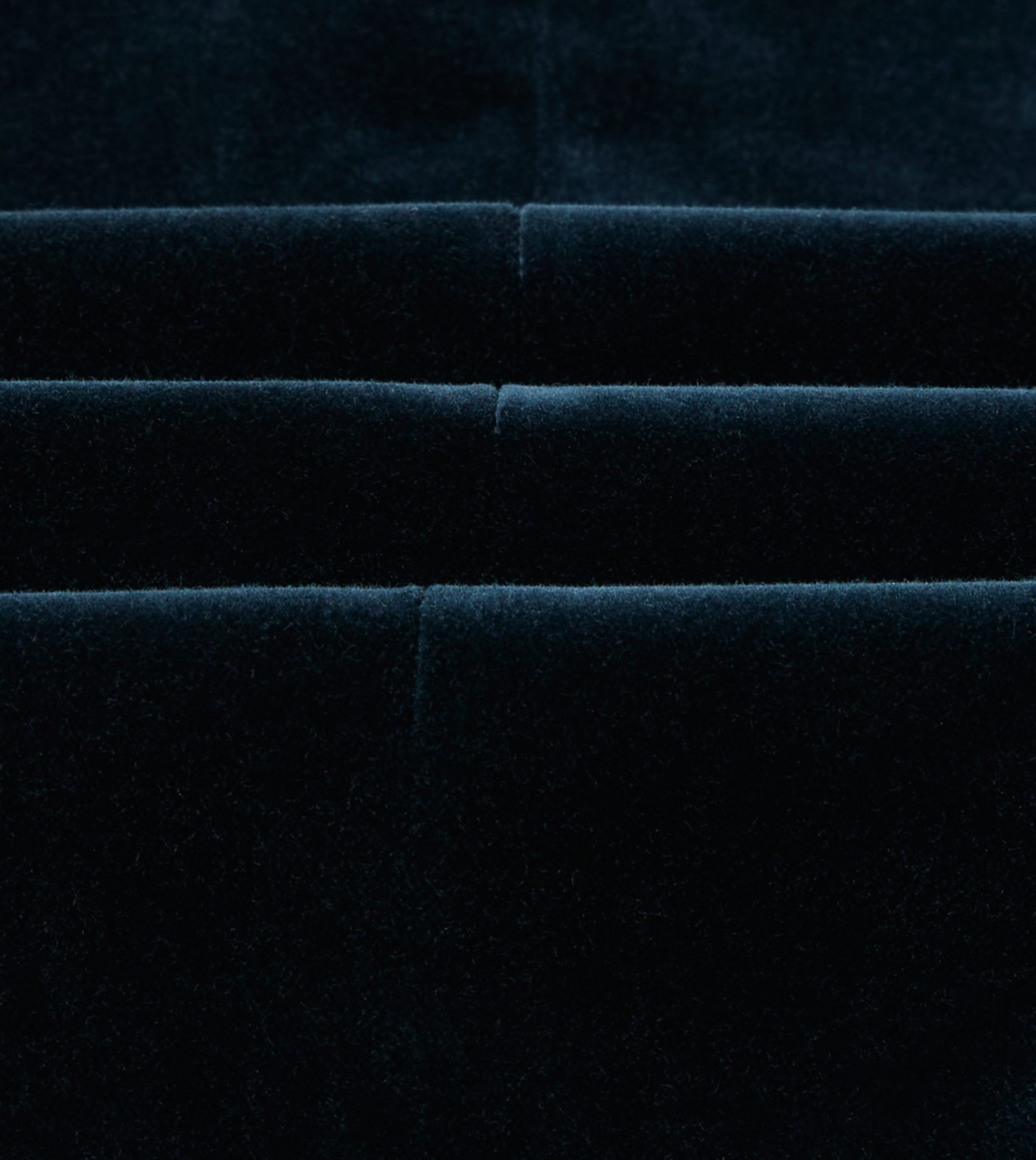 Navy Velvet Double-Breasted Blazer - Image 2