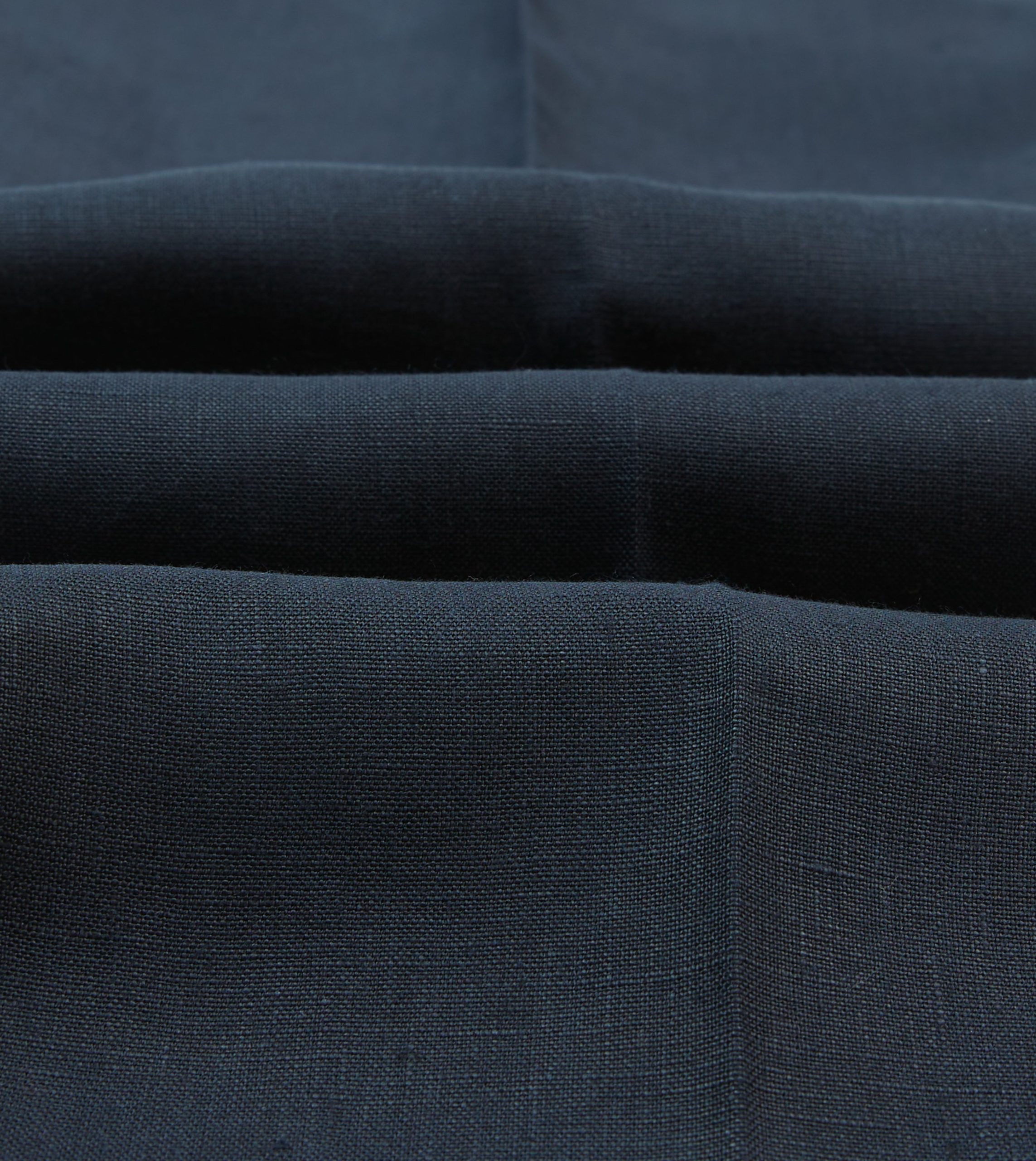 Navy Irish Linen Tailored Jacket - Image 2