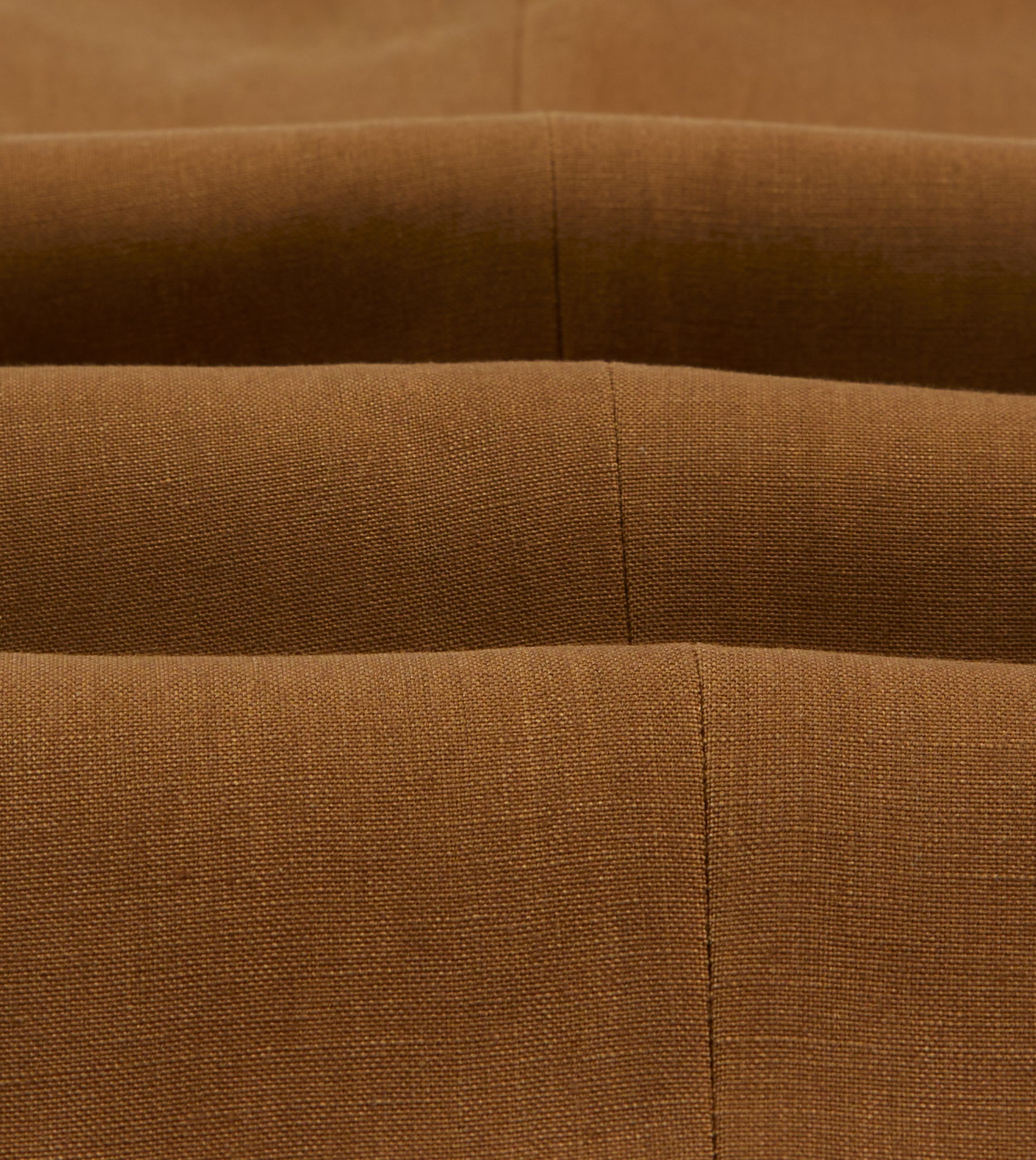 Brown Irish Linen Tailored Jacket - Image 2