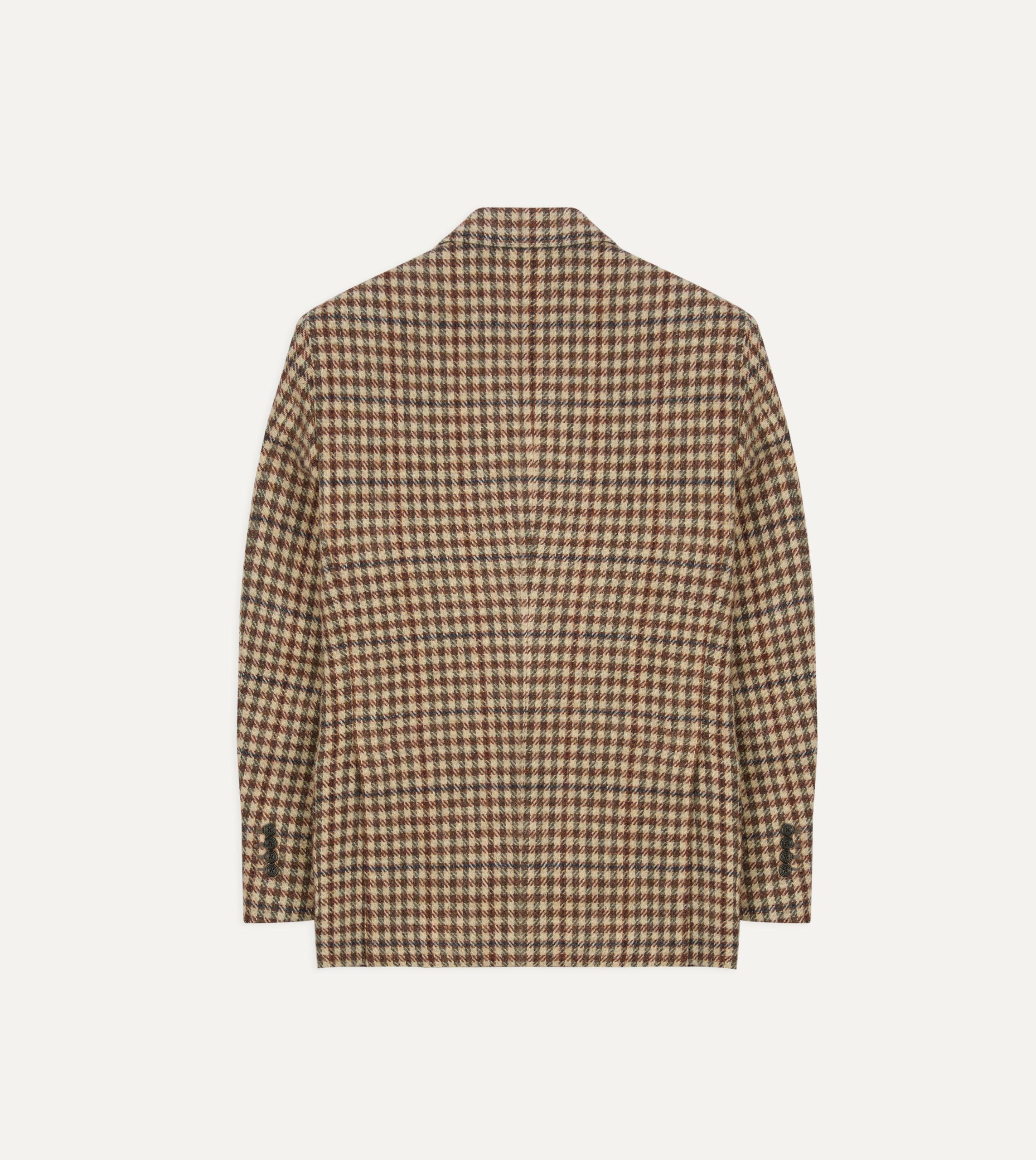 Ecru Gun Club Check Tweed Blazer - Image 8