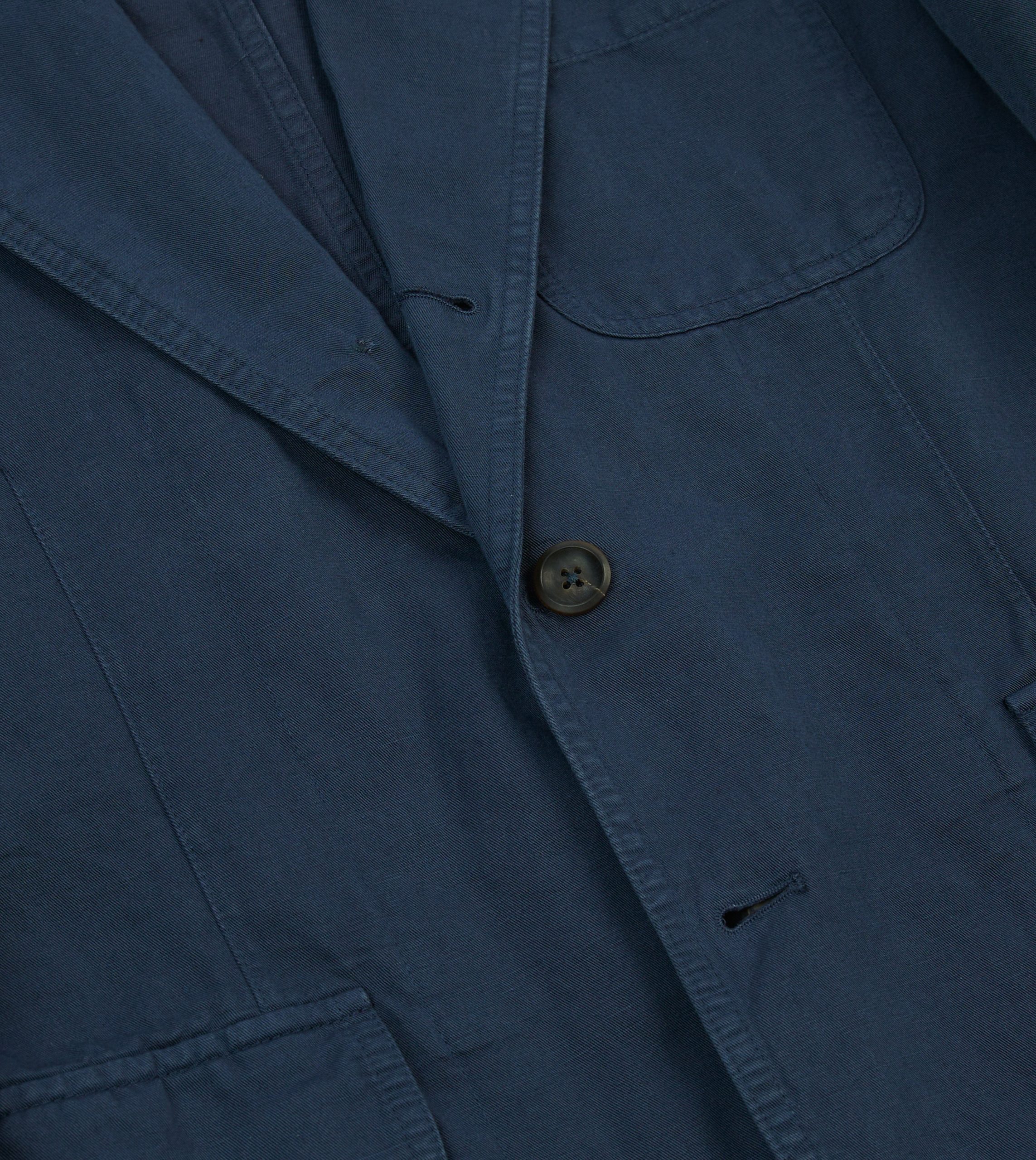 Navy Cotton Linen Games Blazer Mk. I - Image 5