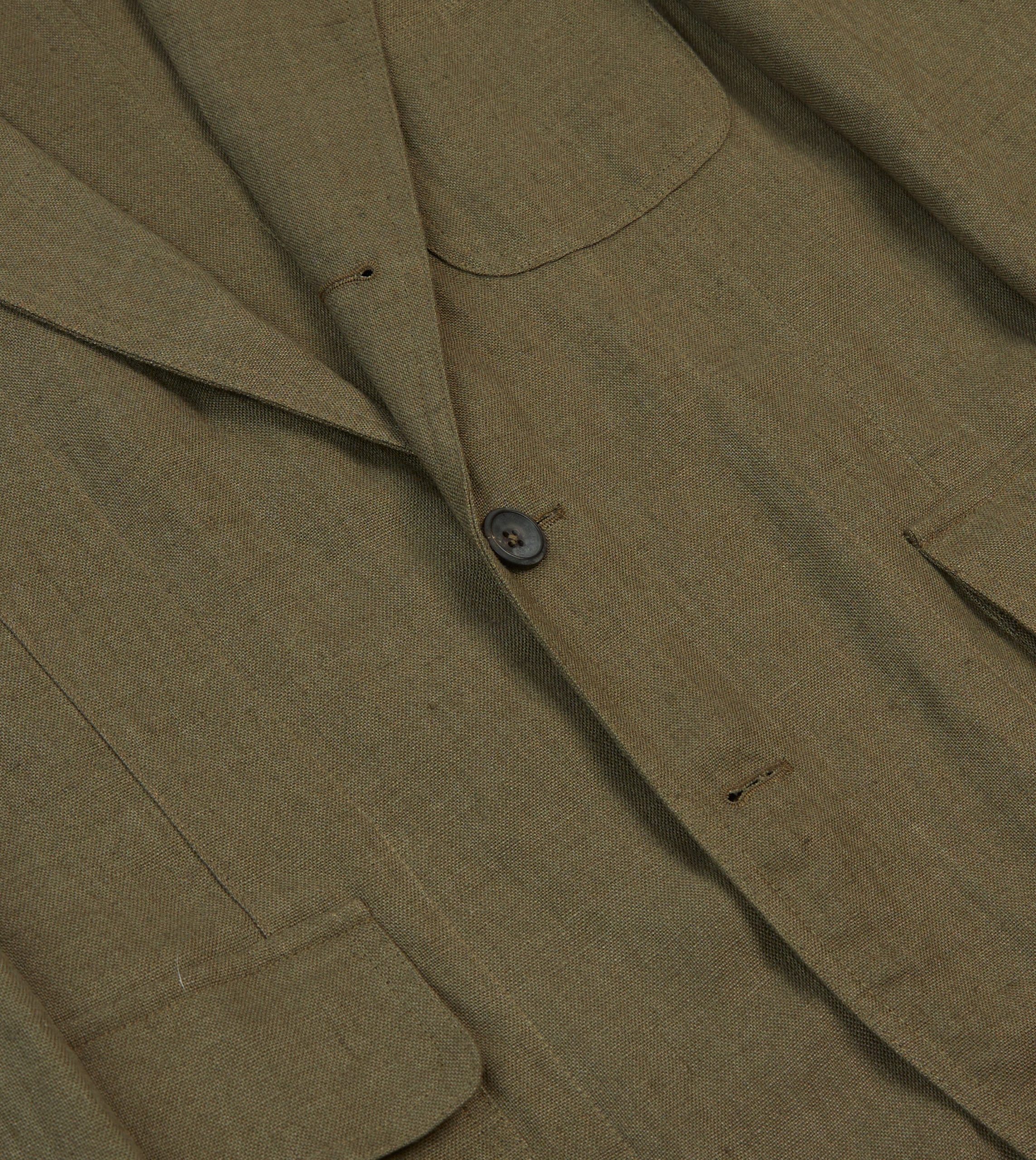 Olive Antique Linen Games Blazer Mk. I - Image 5