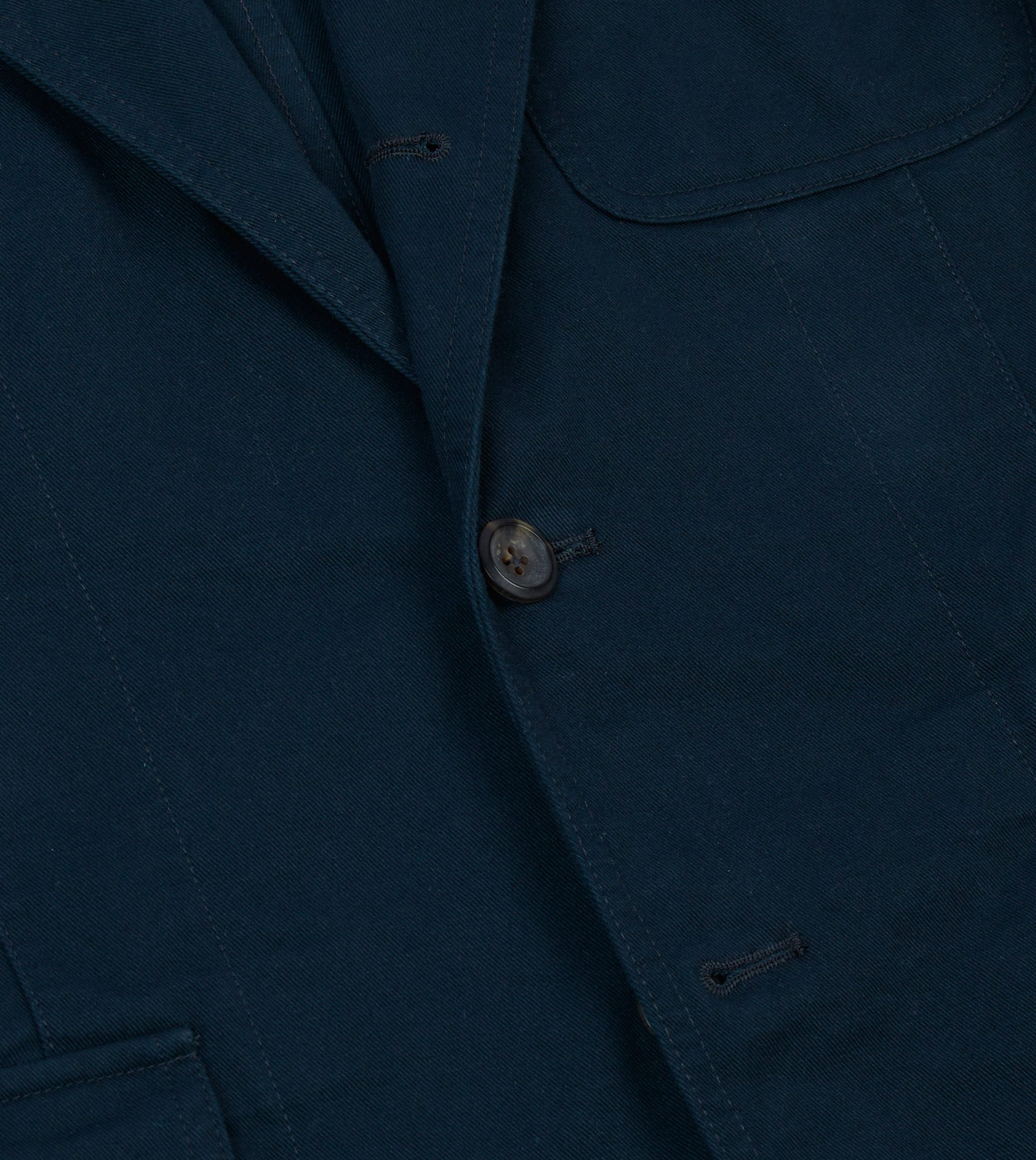 Navy Vintage Wash Cotton Games Blazer Mk. I - Image 5