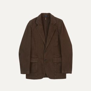 Cocoa Heavy Cotton Twill Games Blazer Mk. I