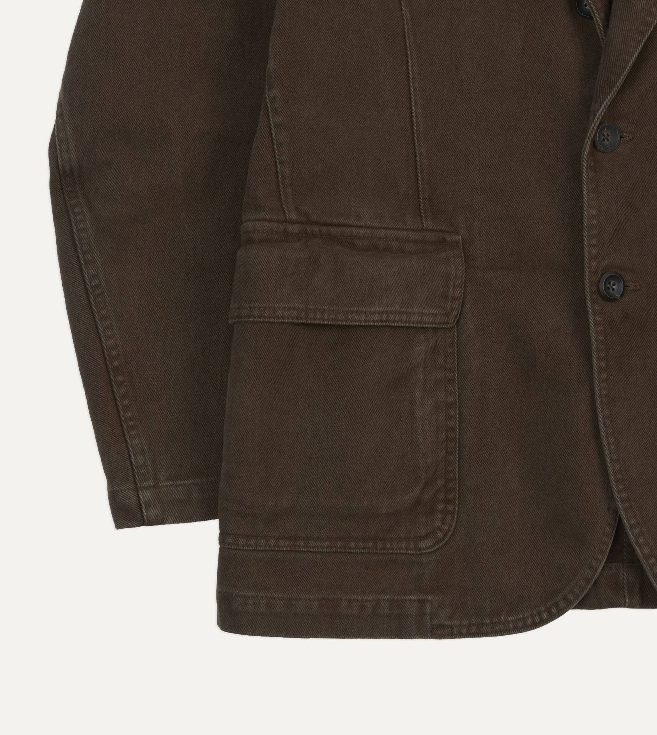 Cocoa Heavy Cotton Twill Games Blazer Mk. I - Image 6