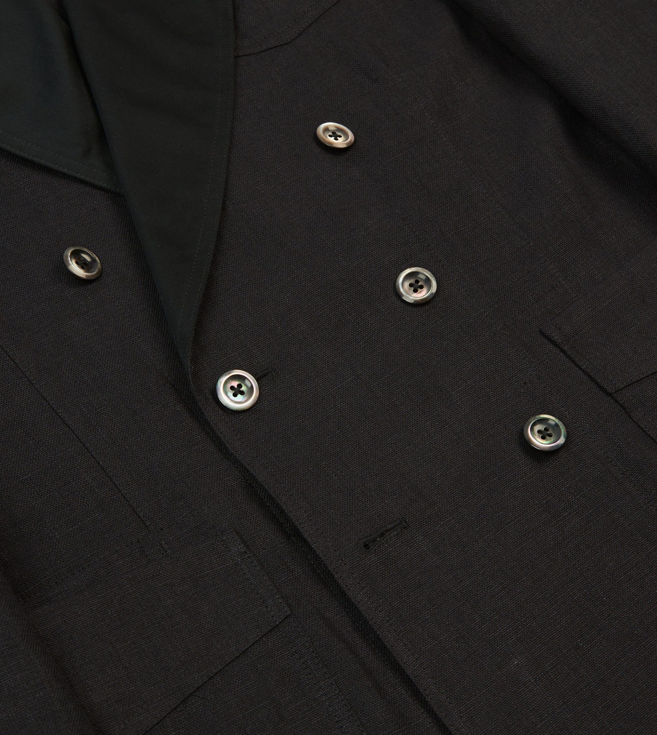 Black Linen Games Mk. V Dinner Jacket - Image 5
