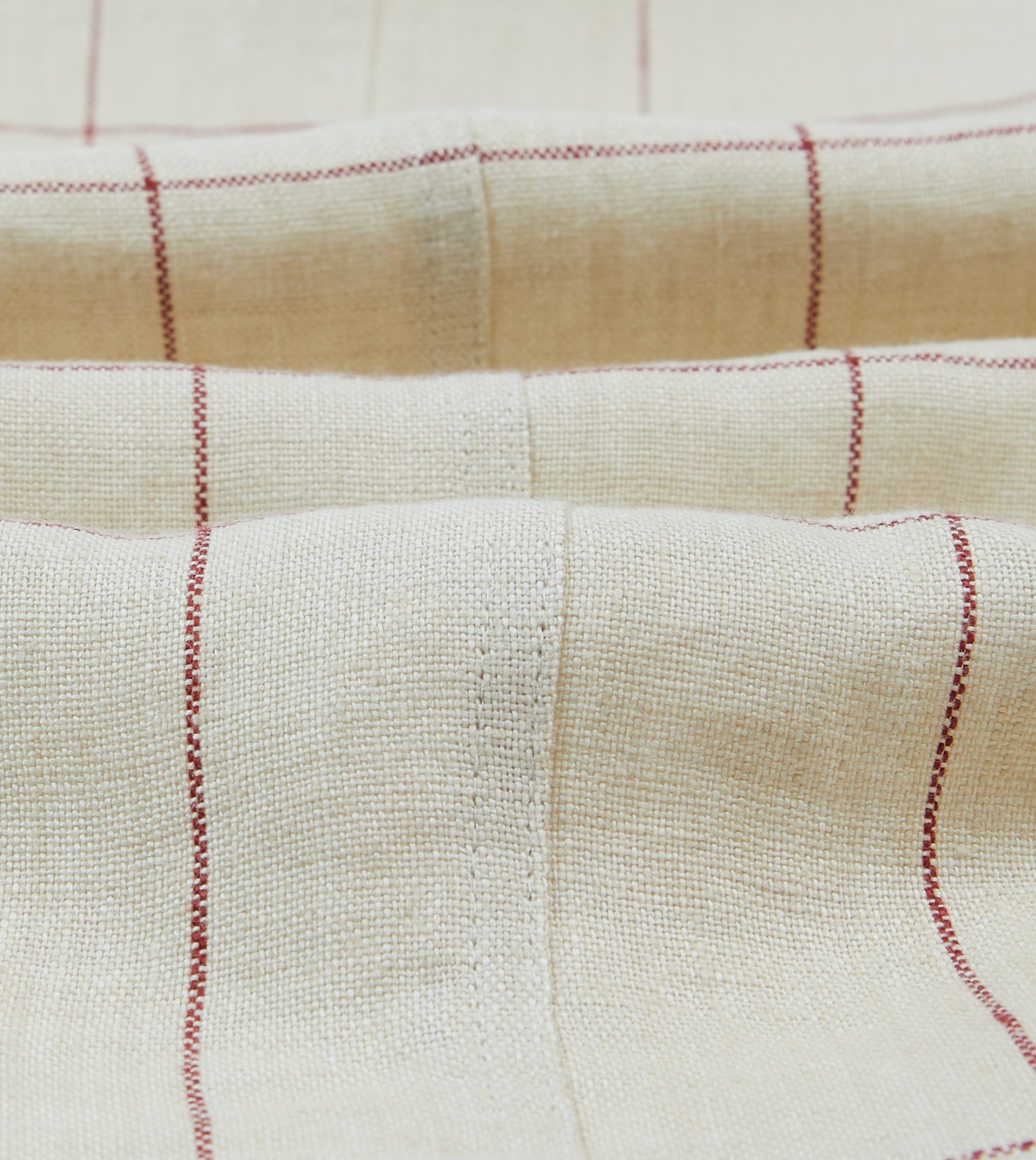 Ecru and Red Windowpane Check Games Blazer Mk. IV - Image 2