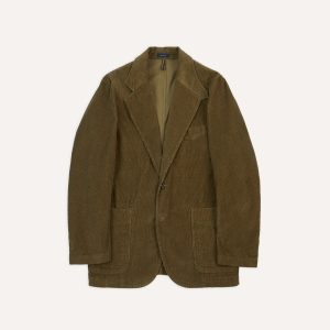 Olive Cotton Corduroy Field Games Blazer