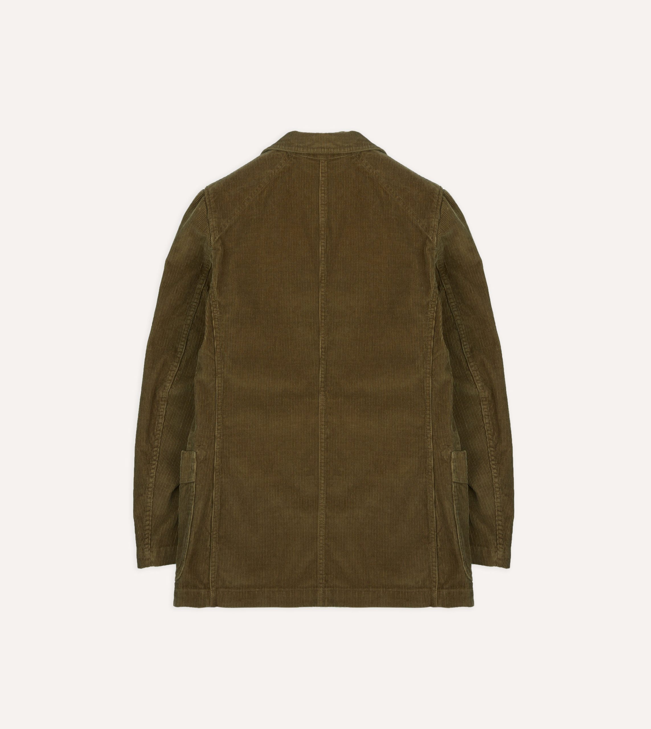 Olive Cotton Corduroy Field Games Blazer - Image 9