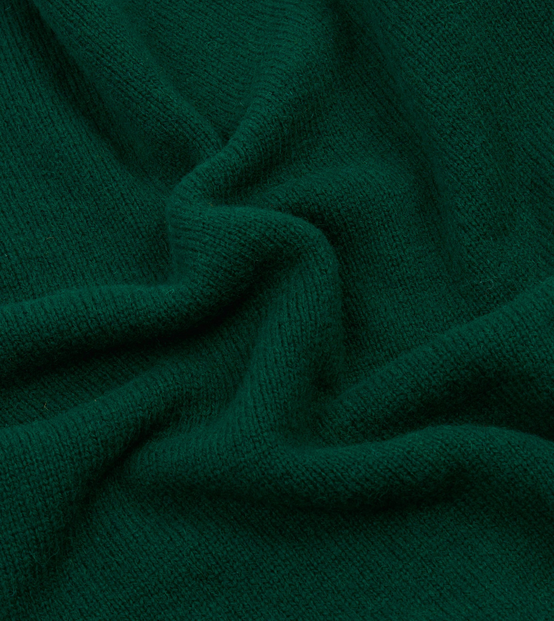 Brown Multi Colourblock Brushed Shetland Crew Neck Jumper - Image 2