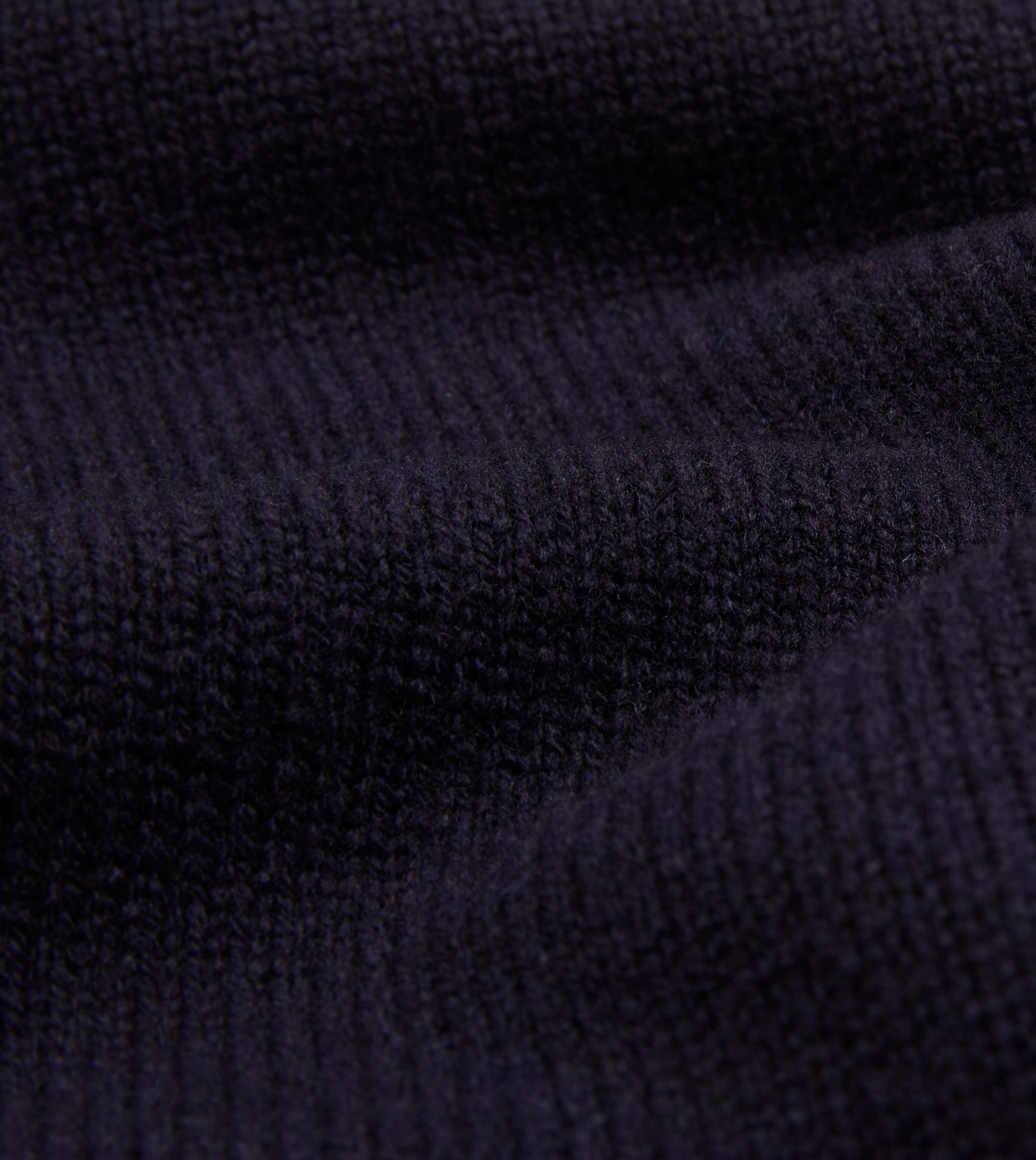 Navy Lambswool 6 Button Cardigan - Image 2