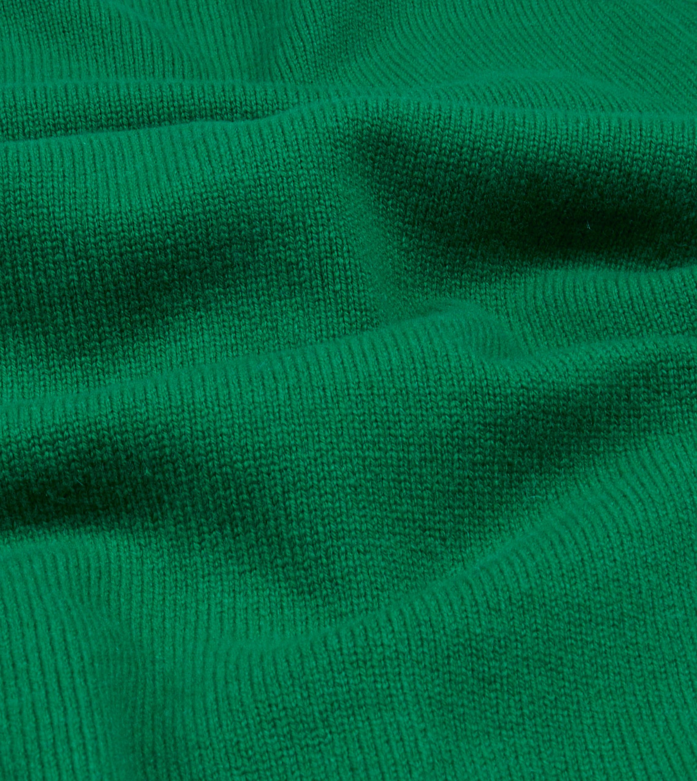 Green Lambswool 6 Button Cardigan - Image 2