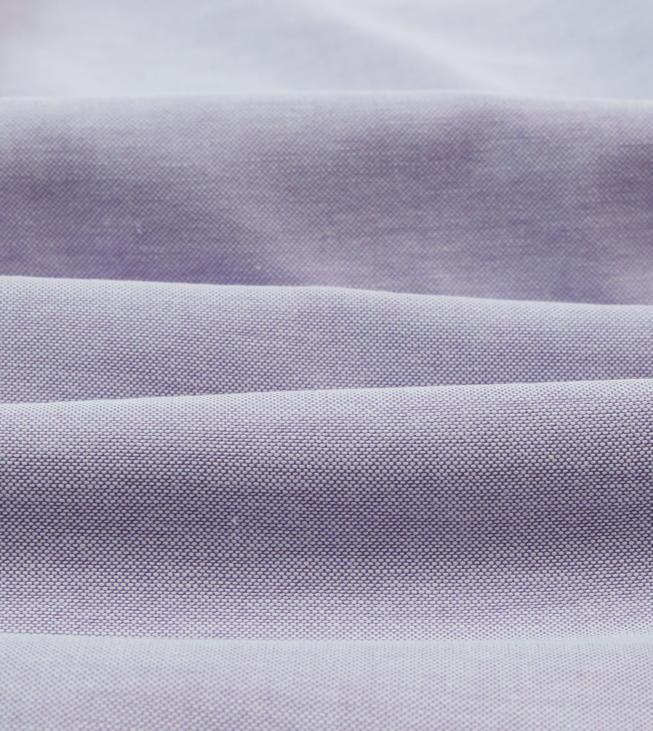 Lilac Cotton Oxford Cloth Button-Down Shirt - Image 2