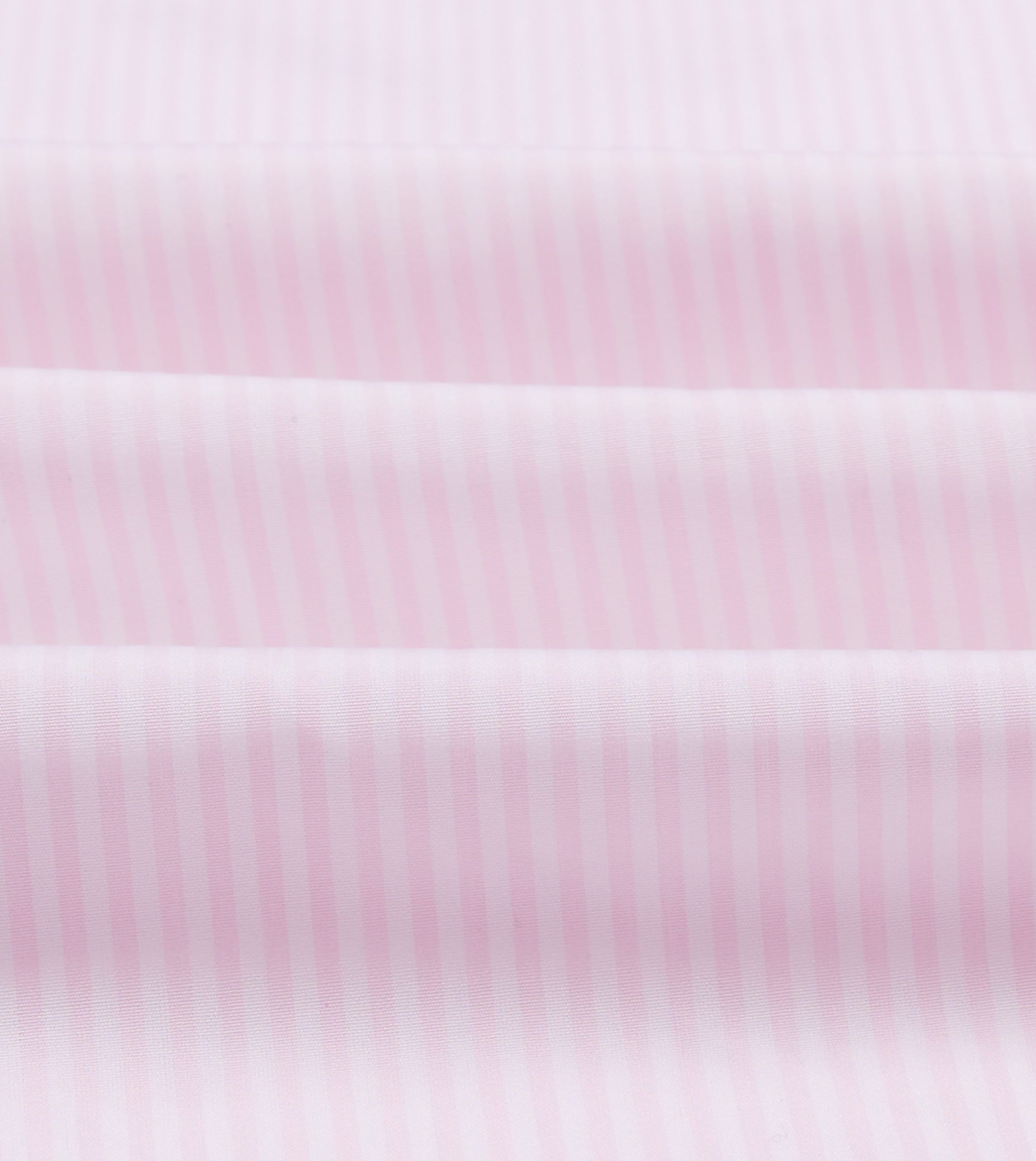 Pink Narrow Stripe Cotton Poplin Button-Down Shirt - Image 2