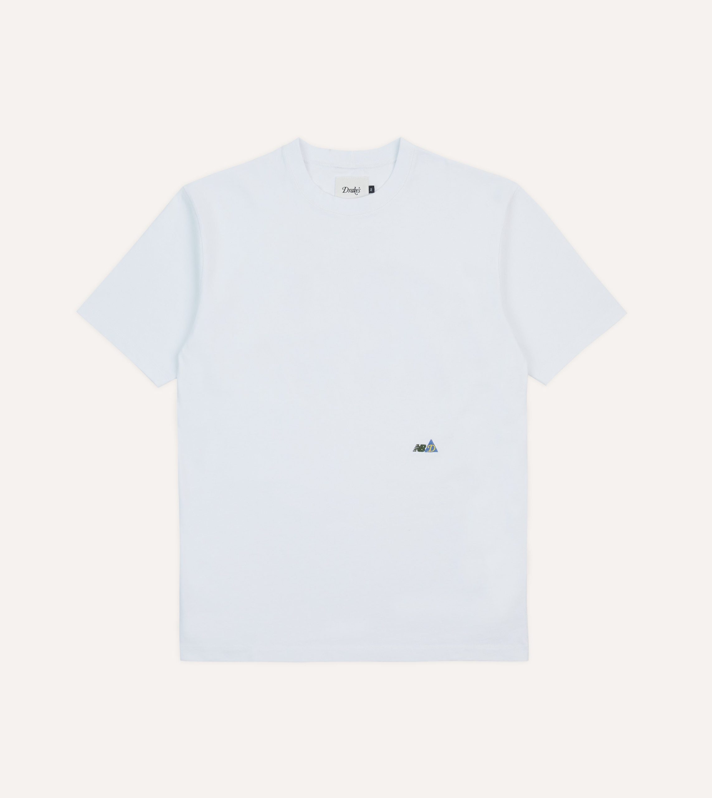 Drake's and New Balance White Graphic T-Shirt
