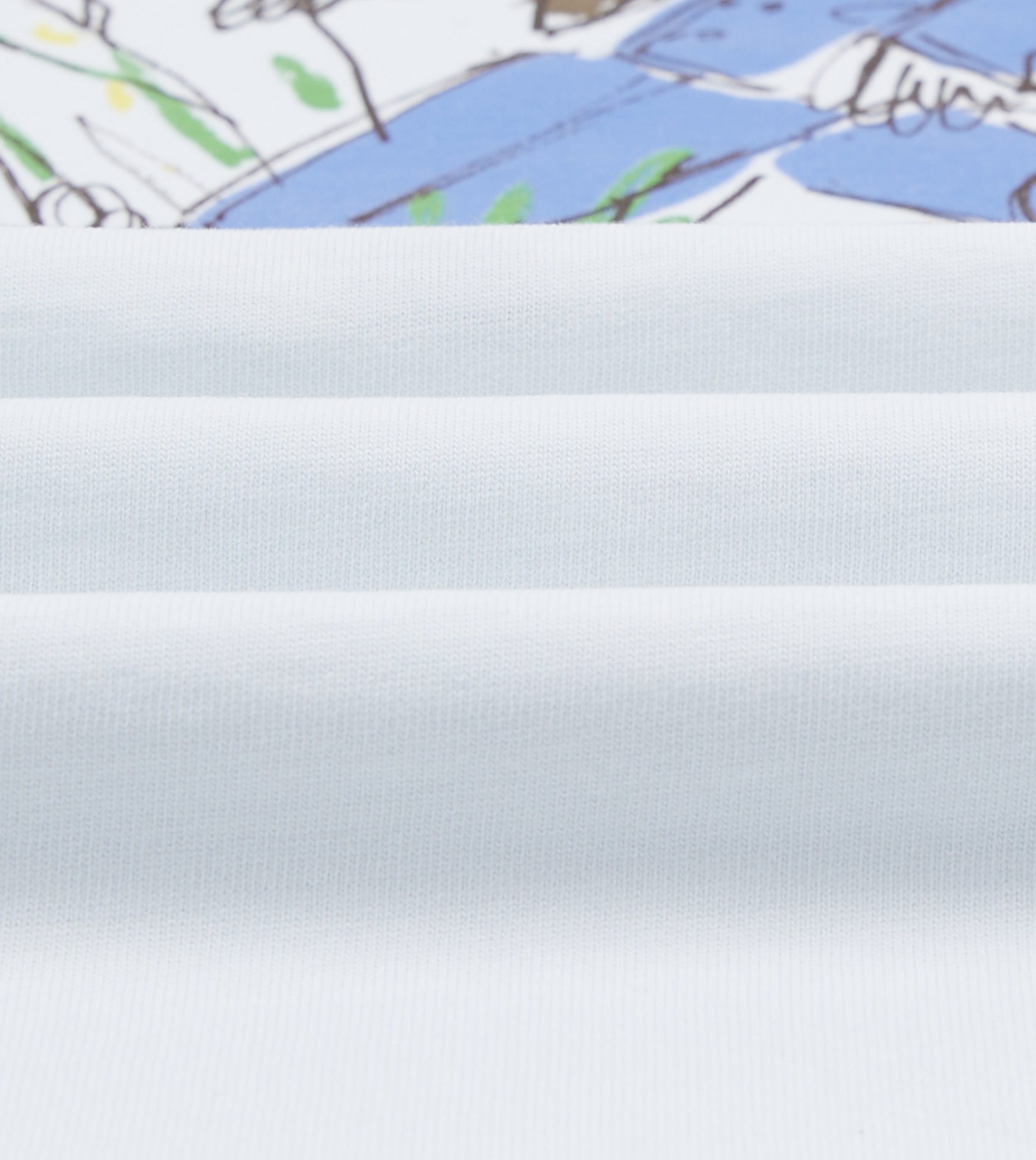 Drake's and New Balance White Graphic T-Shirt - Image 3