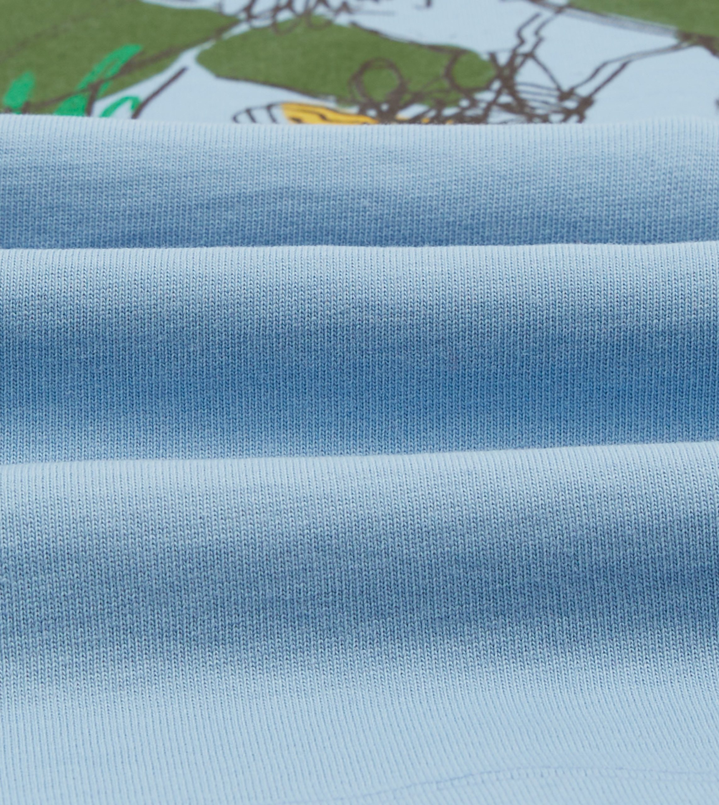 Drake's and New Balance Blue Graphic T-Shirt - Image 3